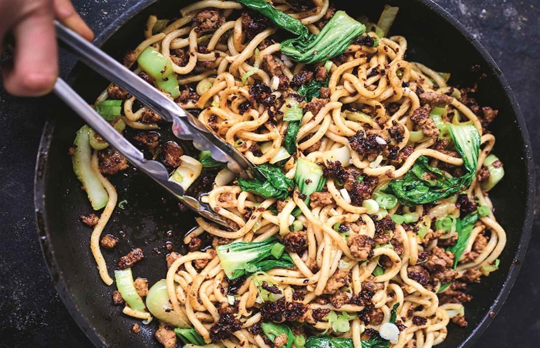 Shortcut dan dan noodles