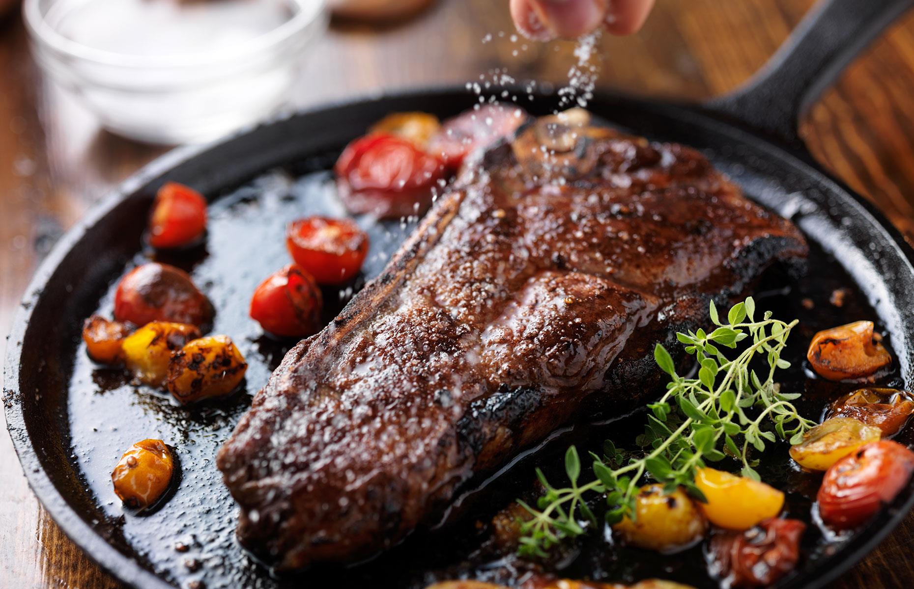 6. Season food without tasting it