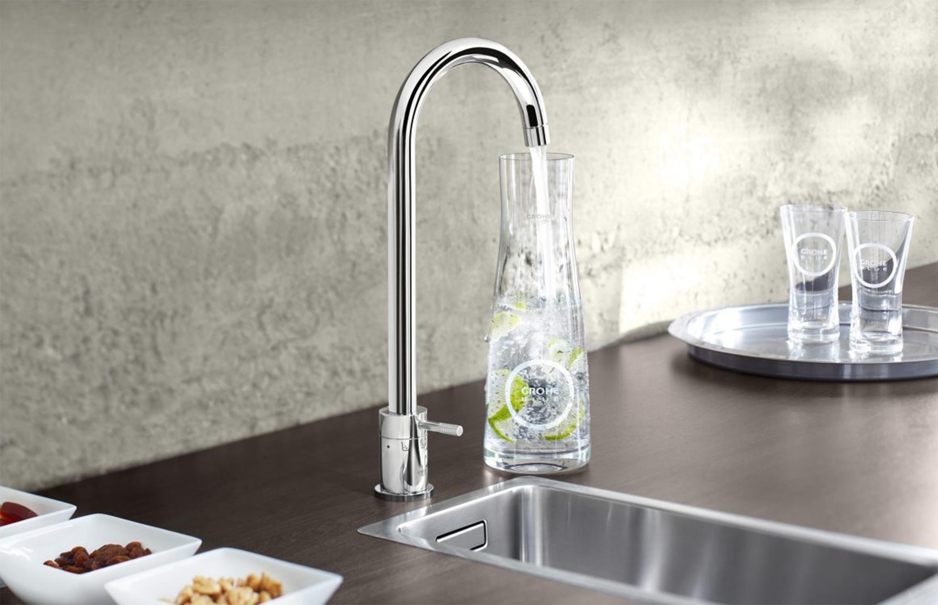 Sparkling water taps
