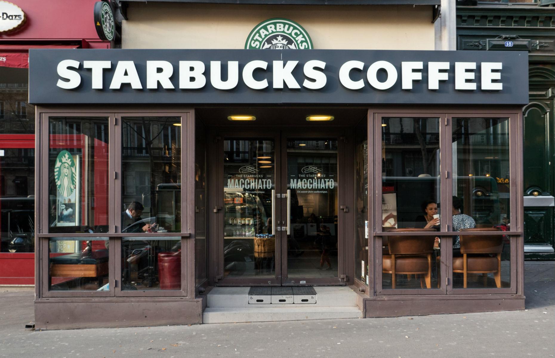 Starbucks, formerly Starbucks Coffee, Tea and Spice and II Giornale Coffee Company
