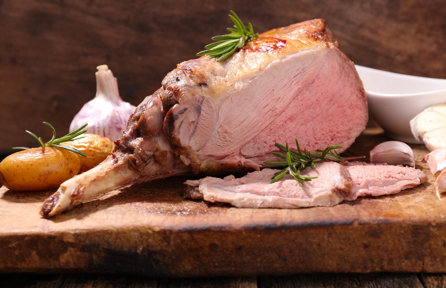 Leg of lamb: roasting