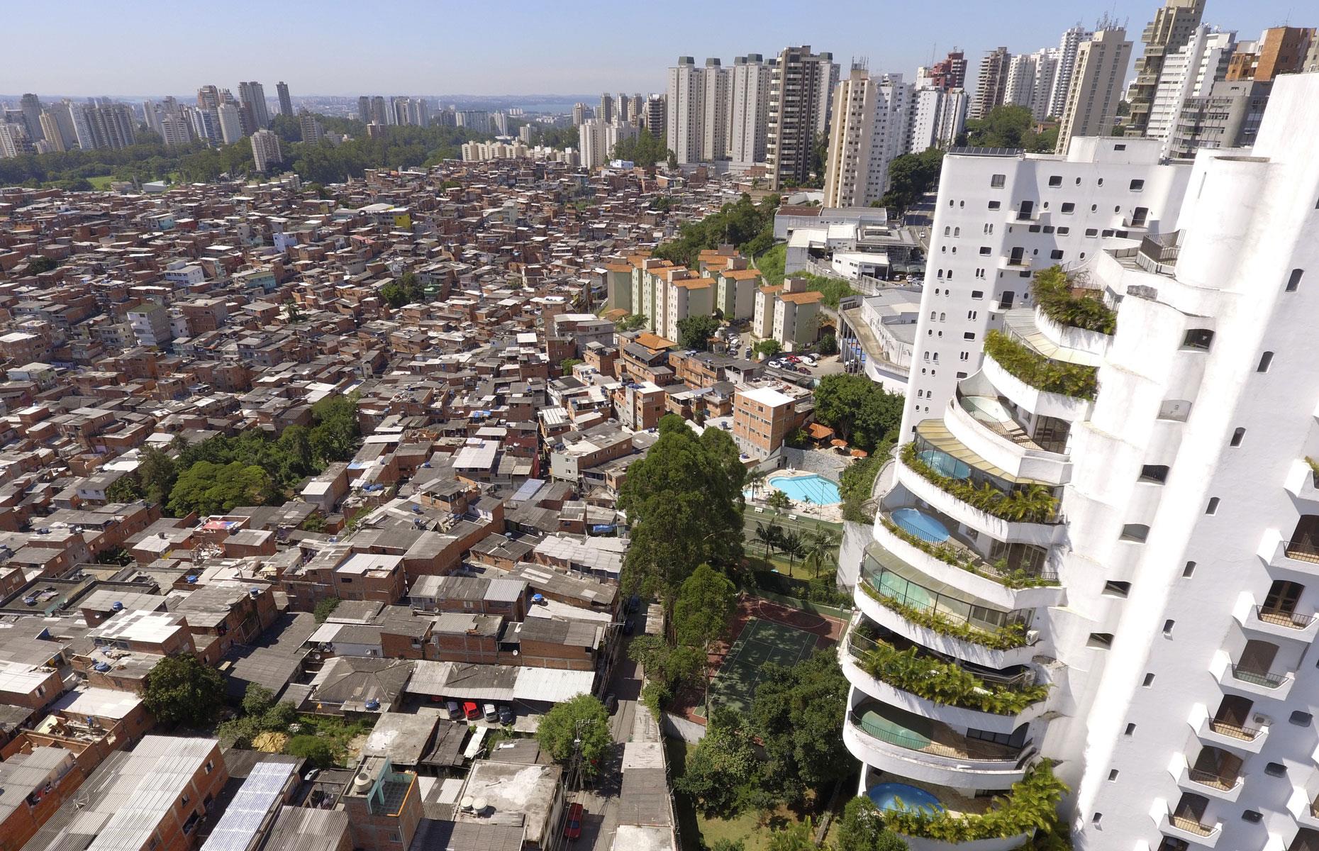 2. Brazil – Gini wealth index score: 81