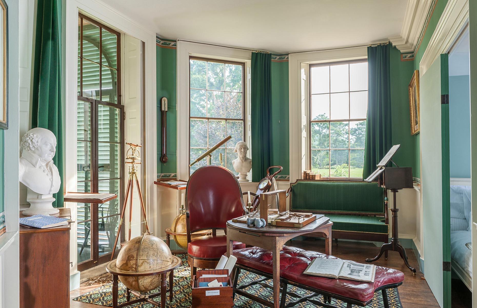 Thomas Jefferson's Monticello, Charlottesville, Virginia