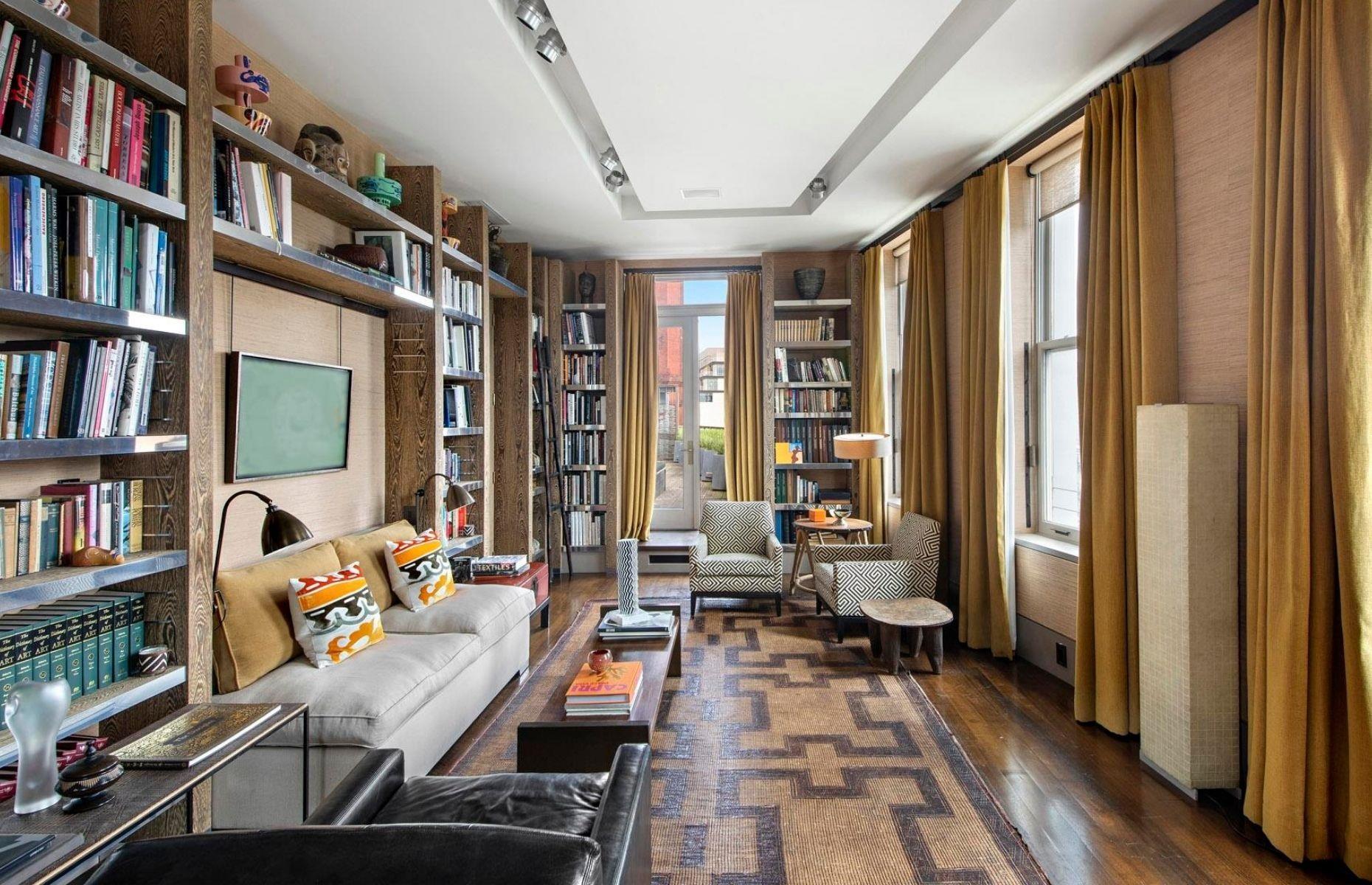 David Bowie's luxurious penthouse, New York, USA