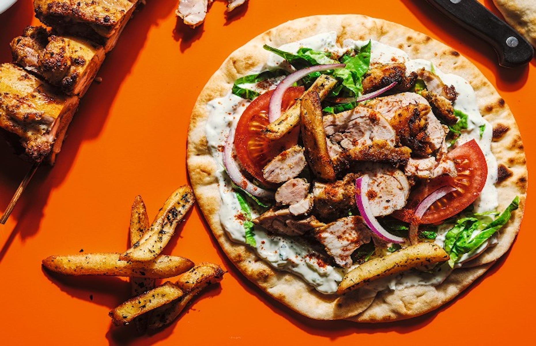 Chicken gyros