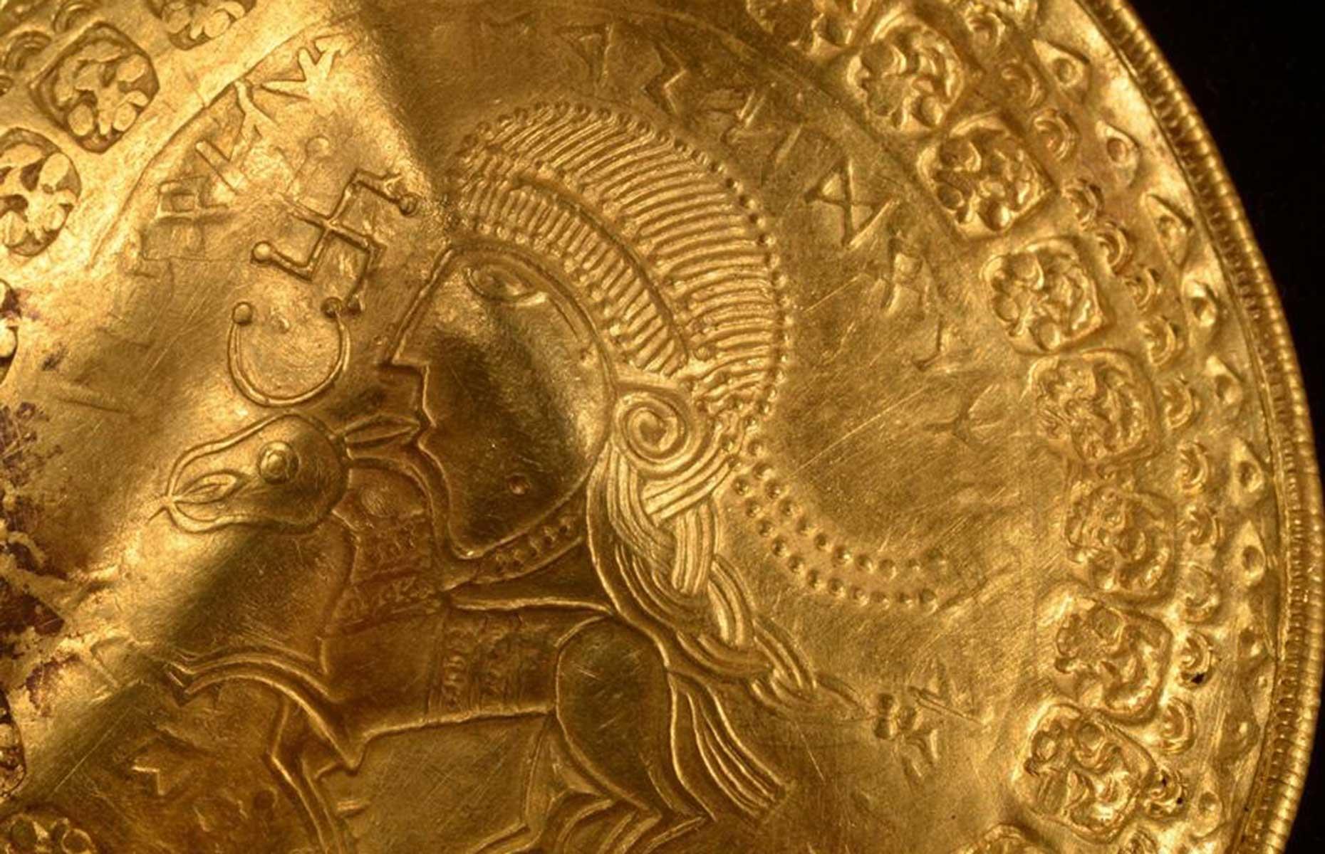 Iron Age golden treasure, Vindelev, Denmark