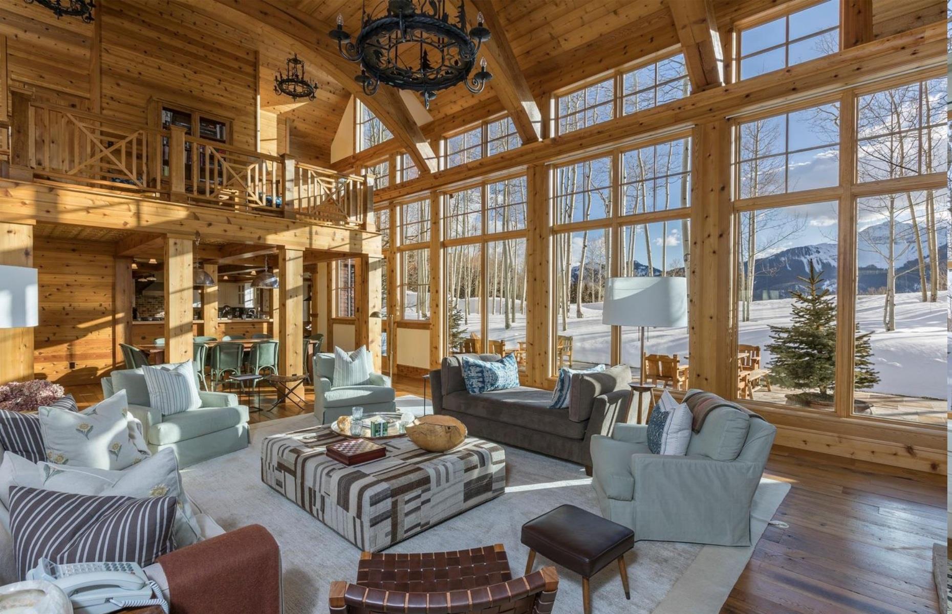 Jerry Seinfeld’s ski retreat, Colorado, USA