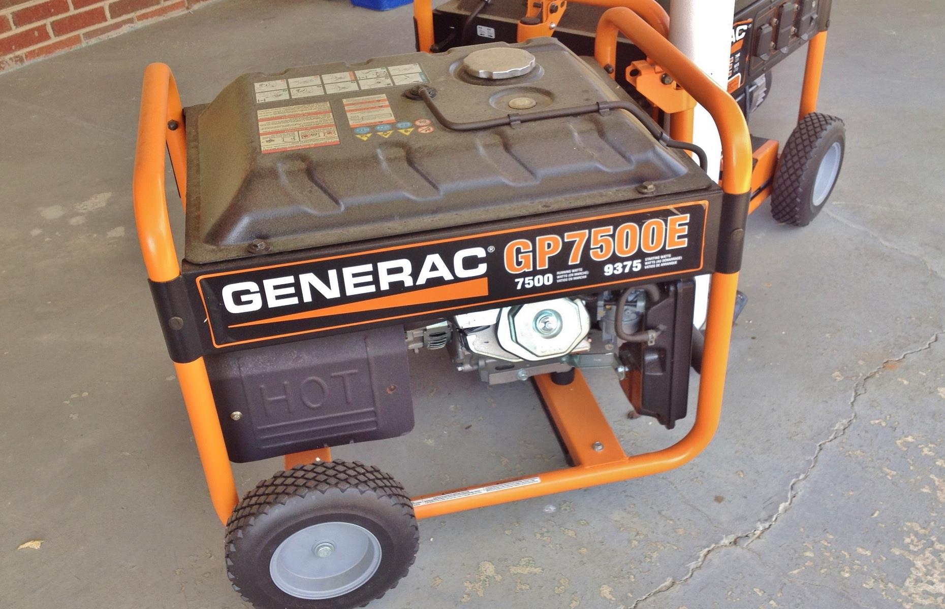 Generac portable generators: 321,160 units