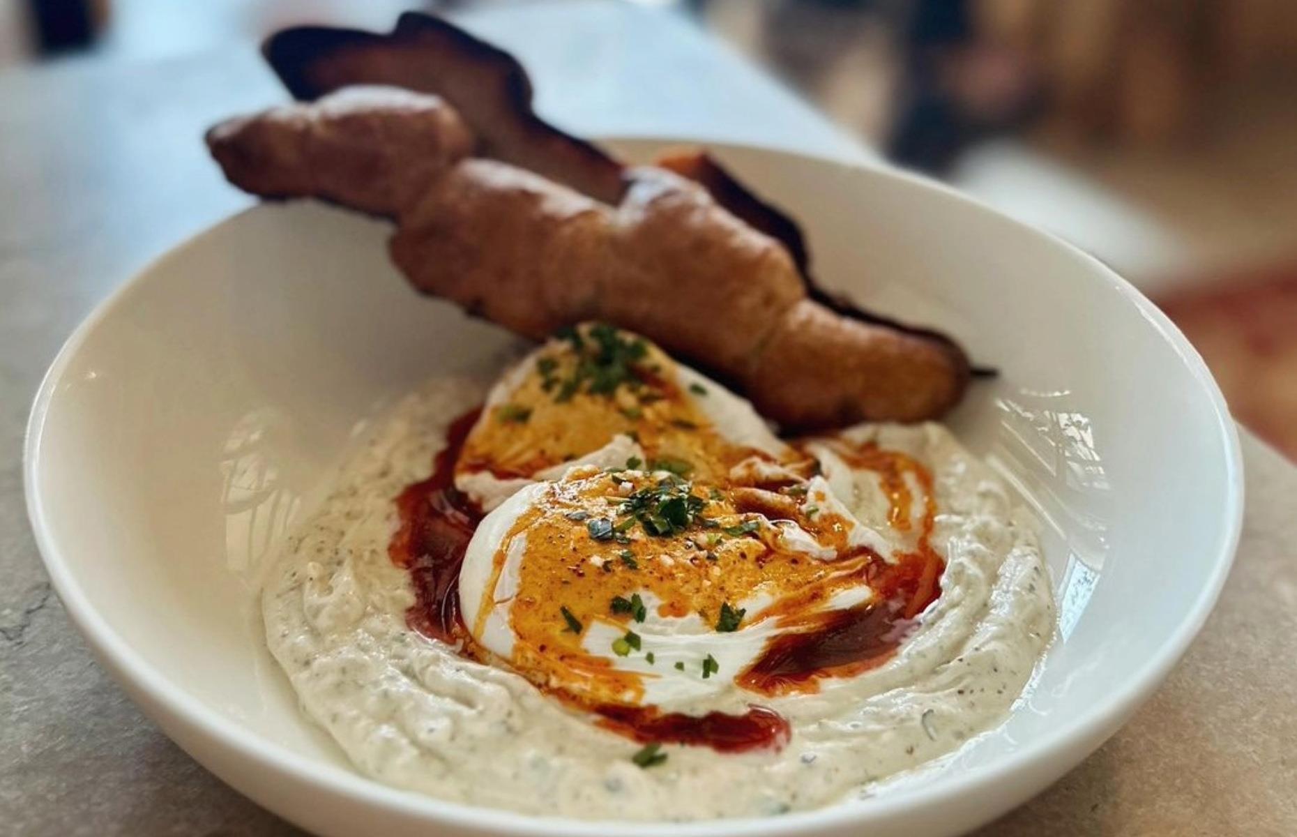 Maryland: Turkish eggs, Woodberry Café, Baltimore