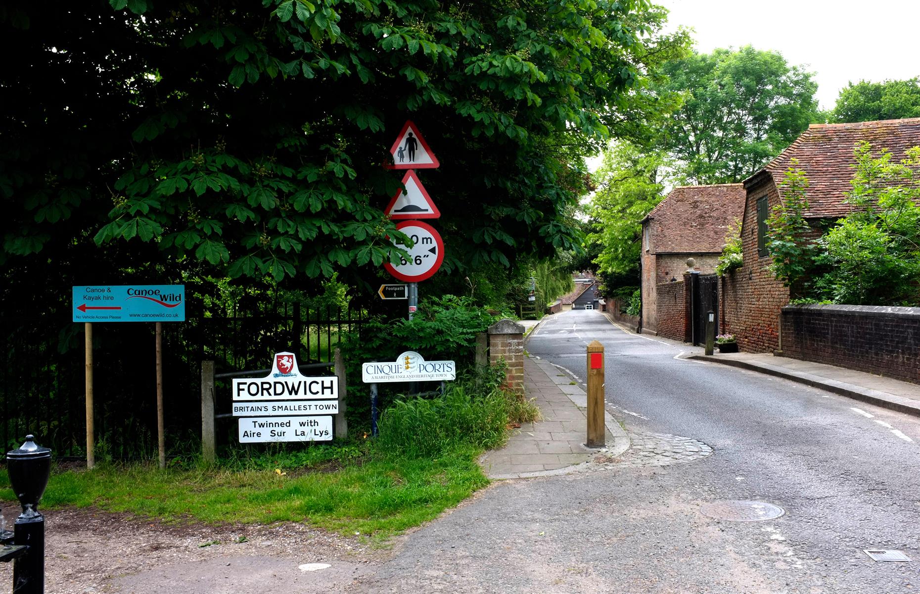 Fordwich is the smallest town in the UK