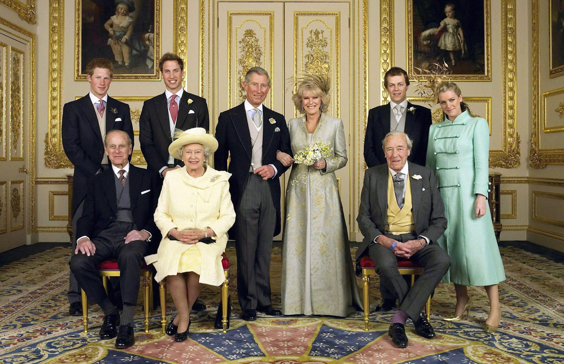 The scene for Charles and Camilla's wedding