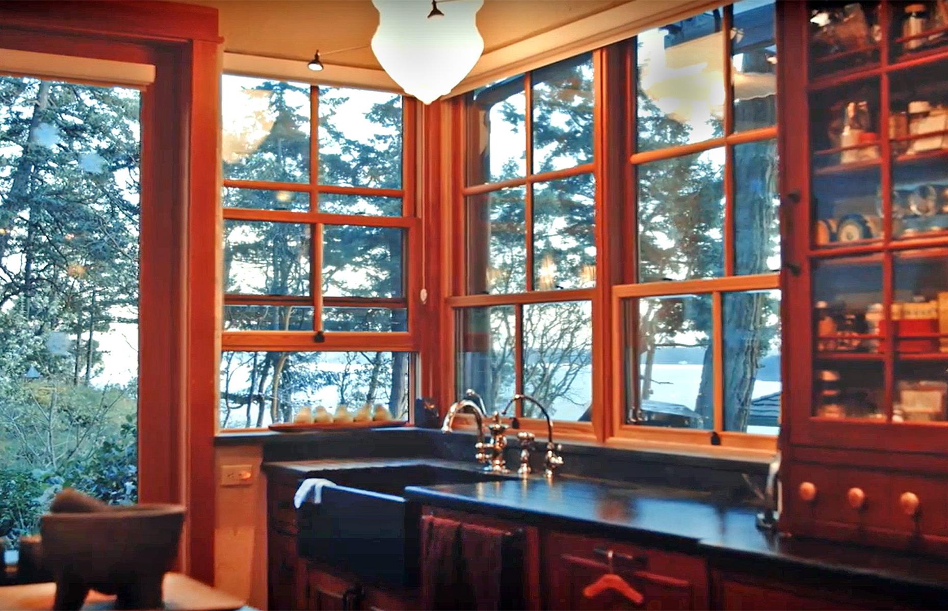 Oprah's Madroneagle retreat, Orcas Island, Washington