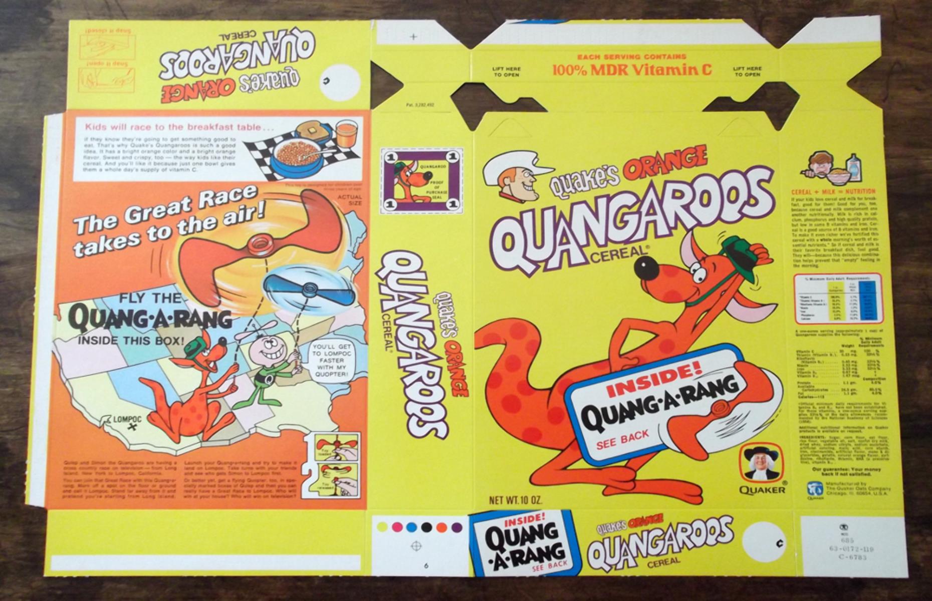 1973: Quangaroos, Quaker