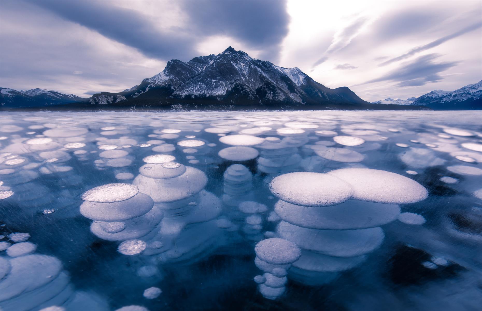 Lake Abraham, Alberta, Canada