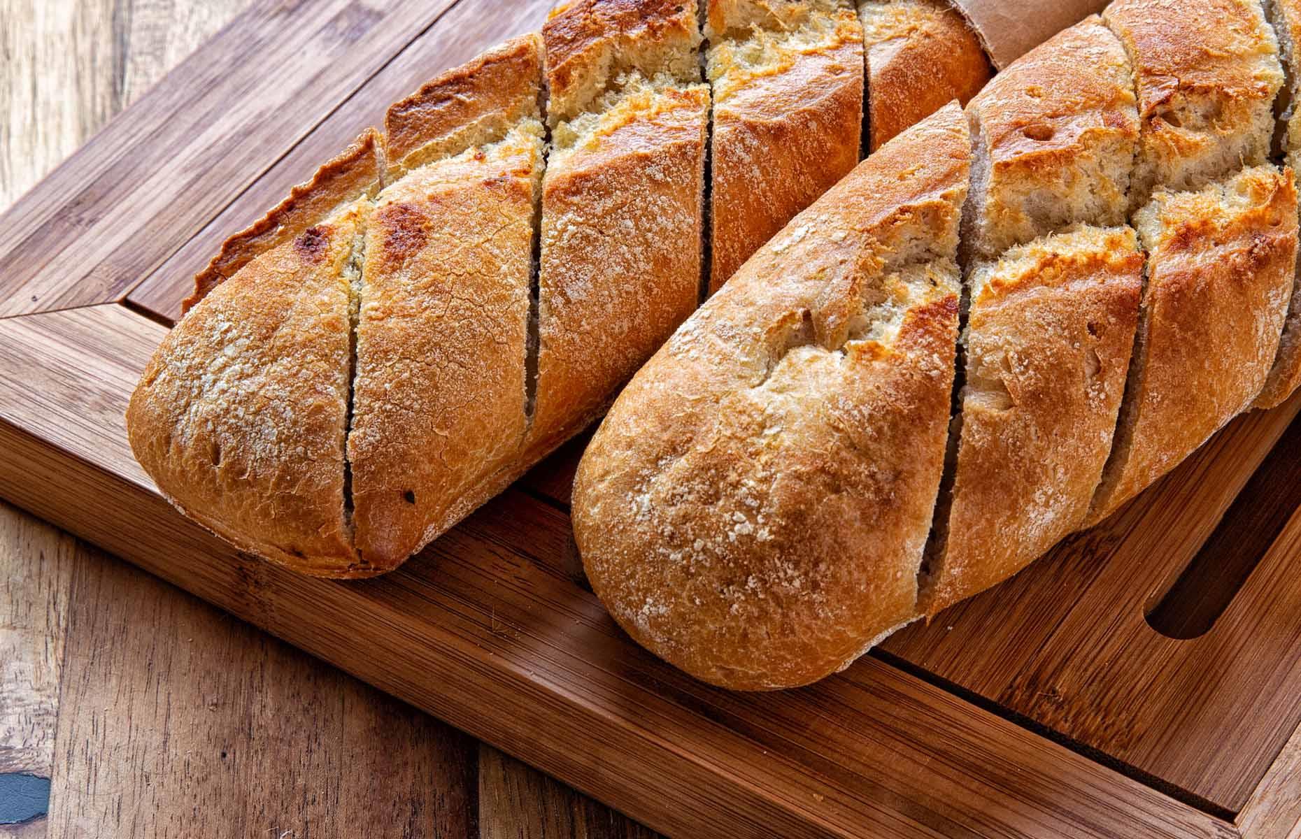 Store bread in the freezer to keep it fresh