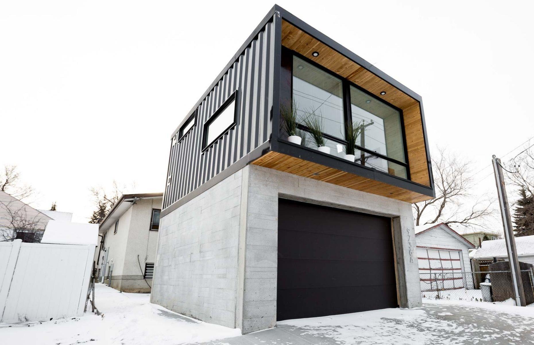 Industrial modular home, Alberta, Canada