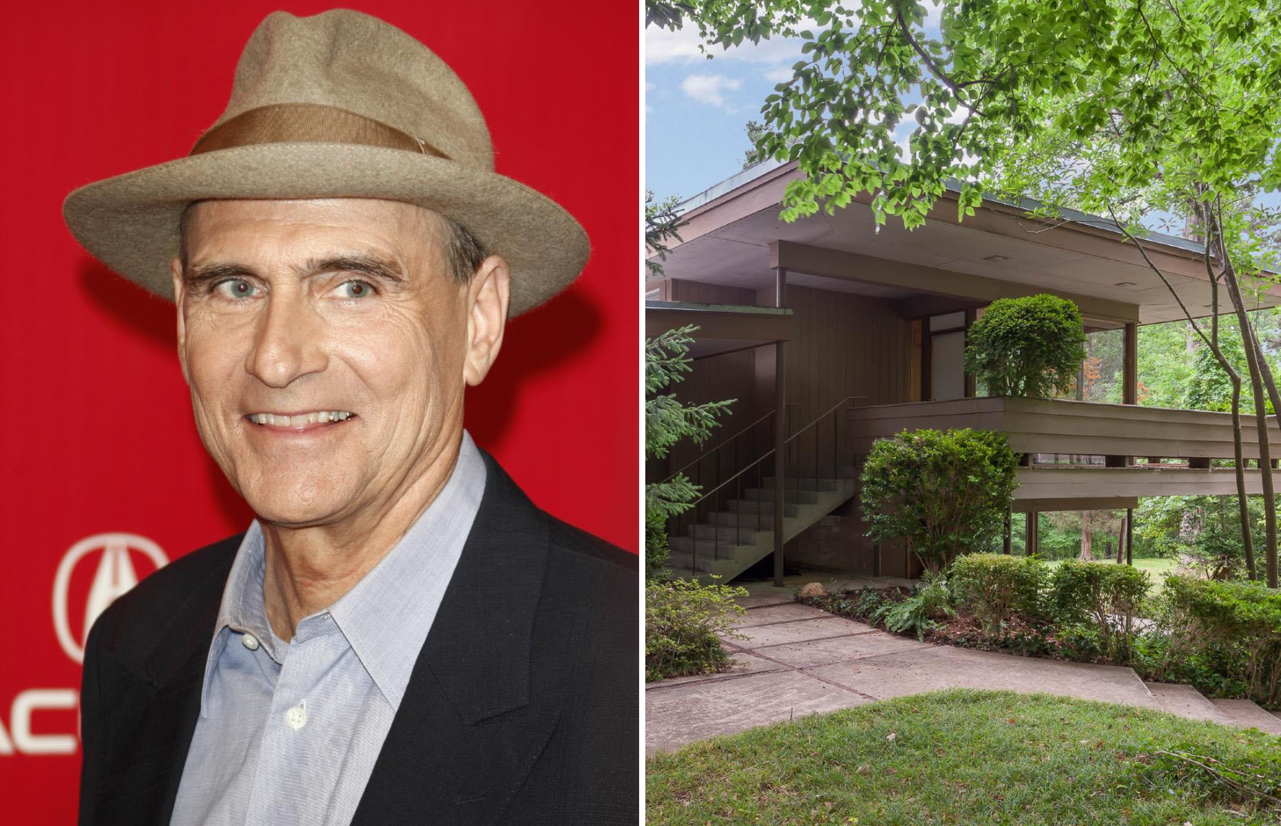 James Taylor’s modernist childhood home