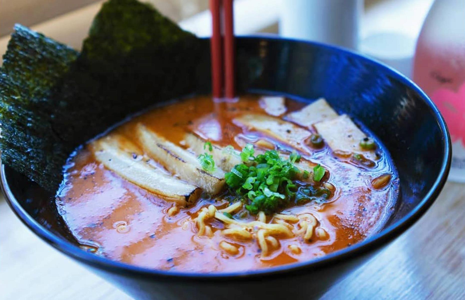 Kentucky: spicy miso tonkotsu, Ramen House, Louisville