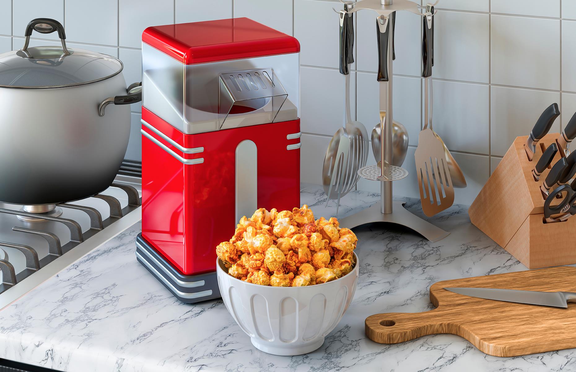 8. Popcorn maker
