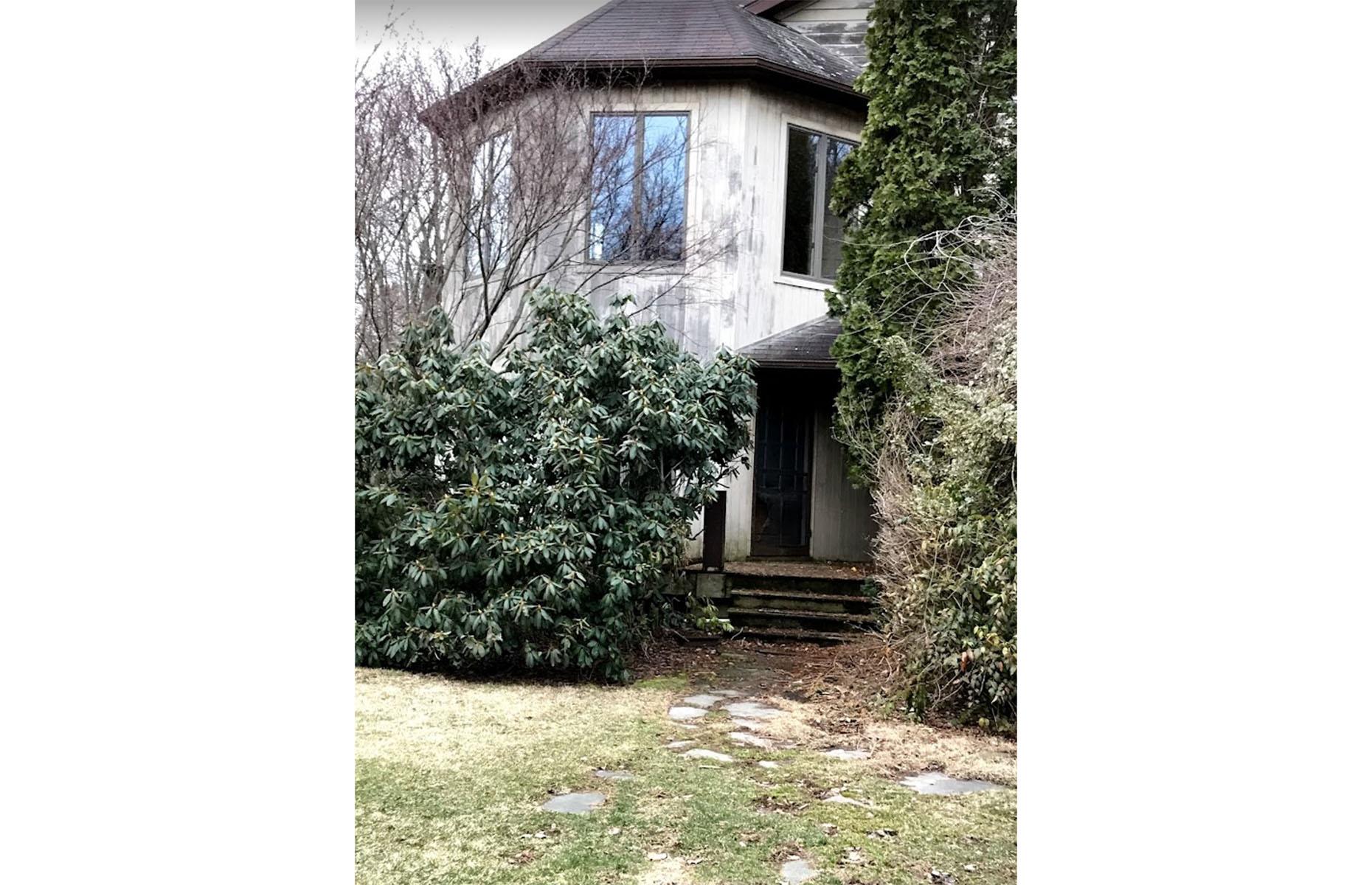 Before: the walkway