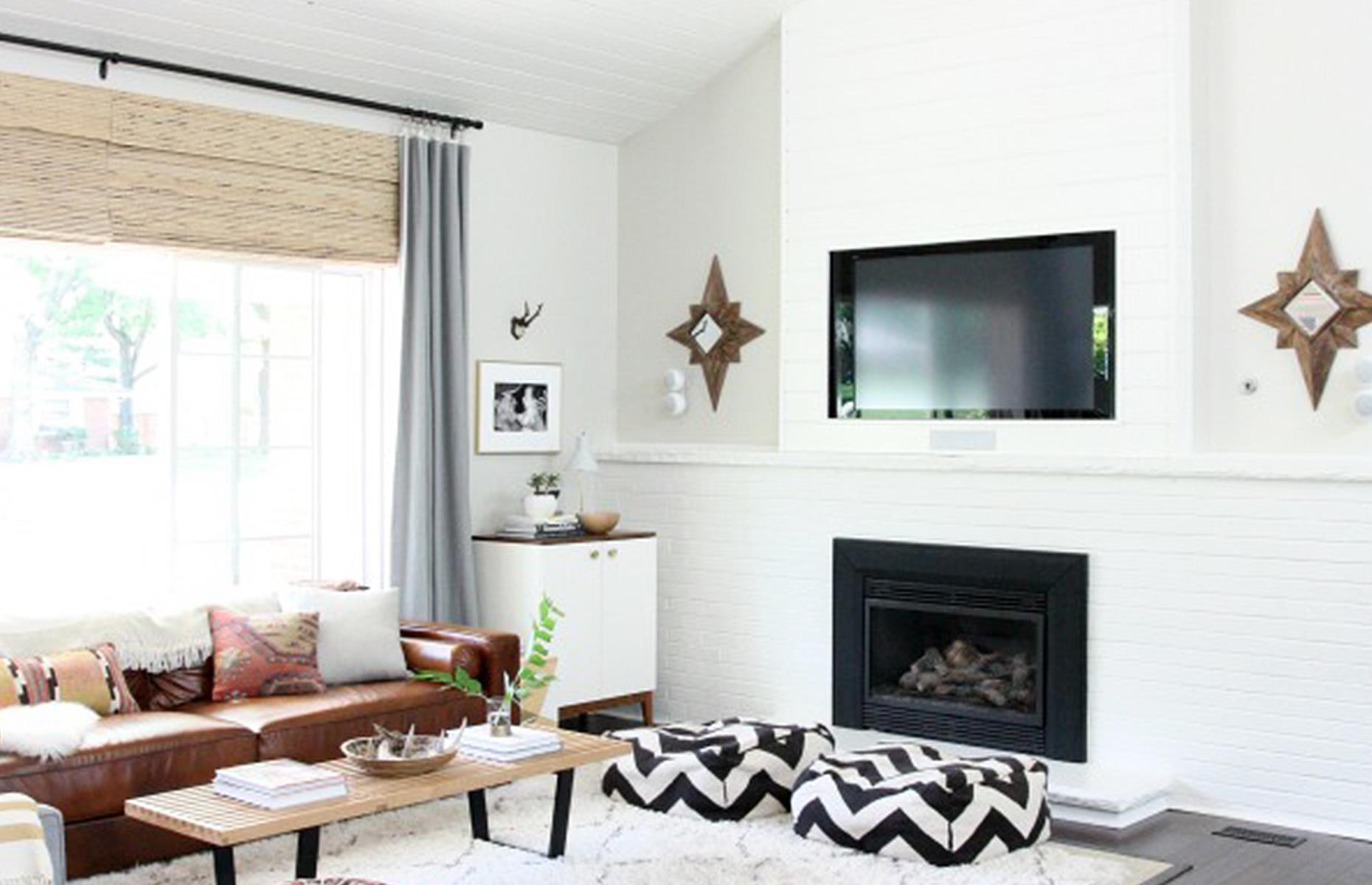 After: a three-into-one Scandi living space