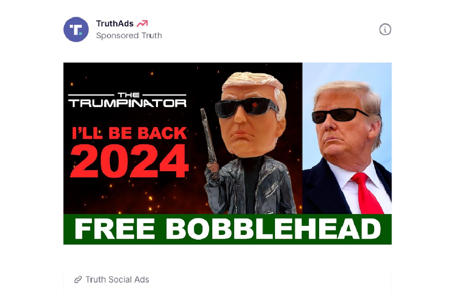 Trump bobblehead
