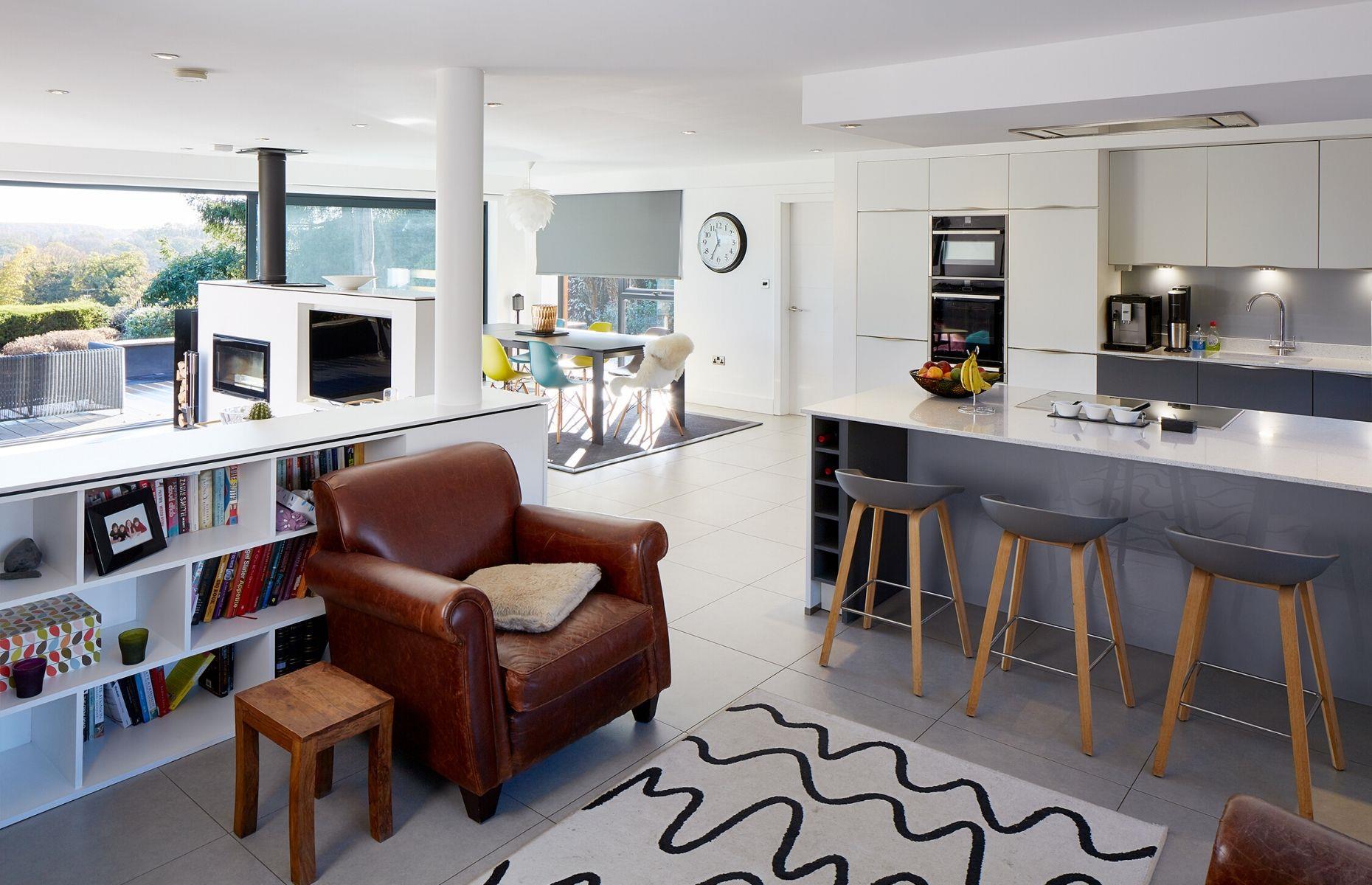 Single-storey front extension, West Yorkshire, UK
