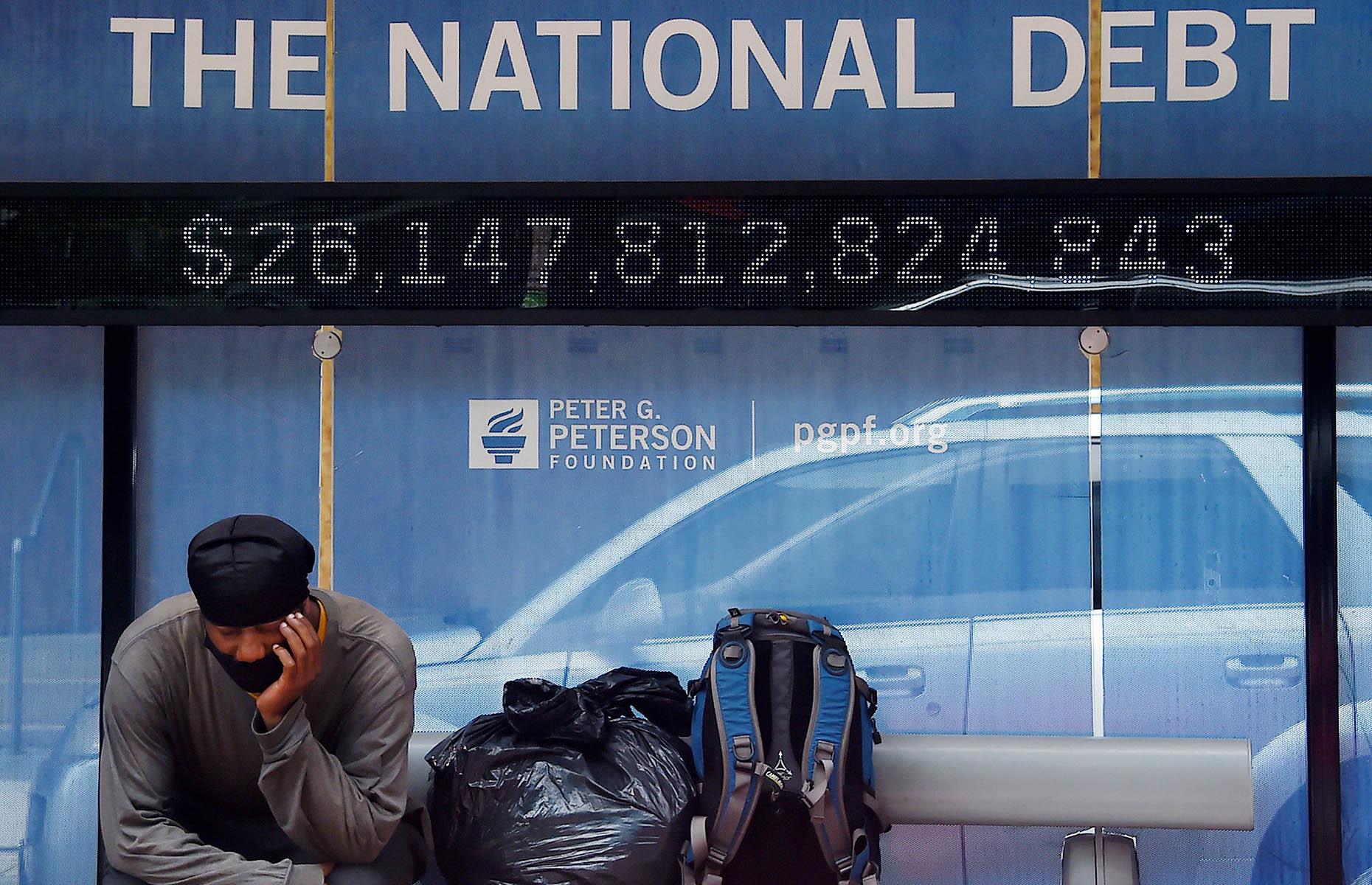USA: $78,869 (£62,000) debt per working-age person