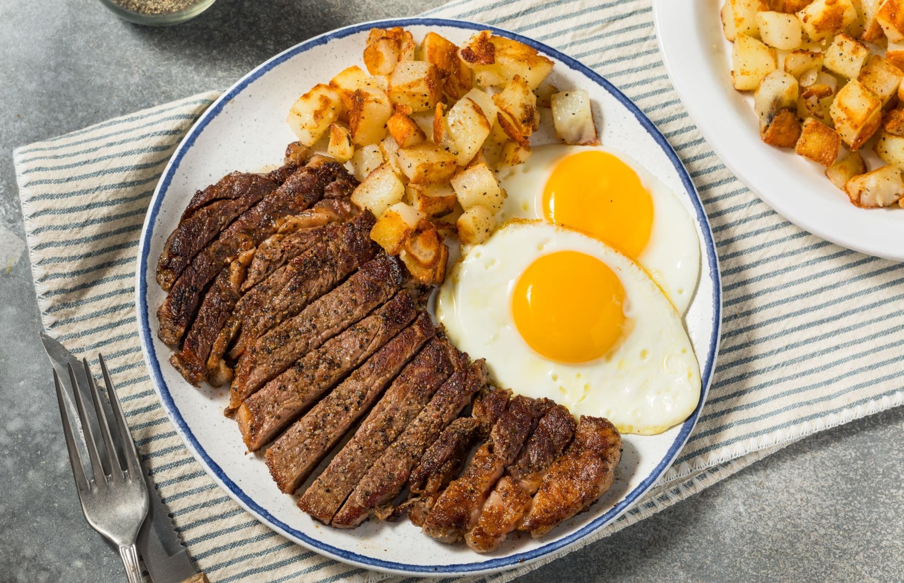 Nevada: steak and eggs