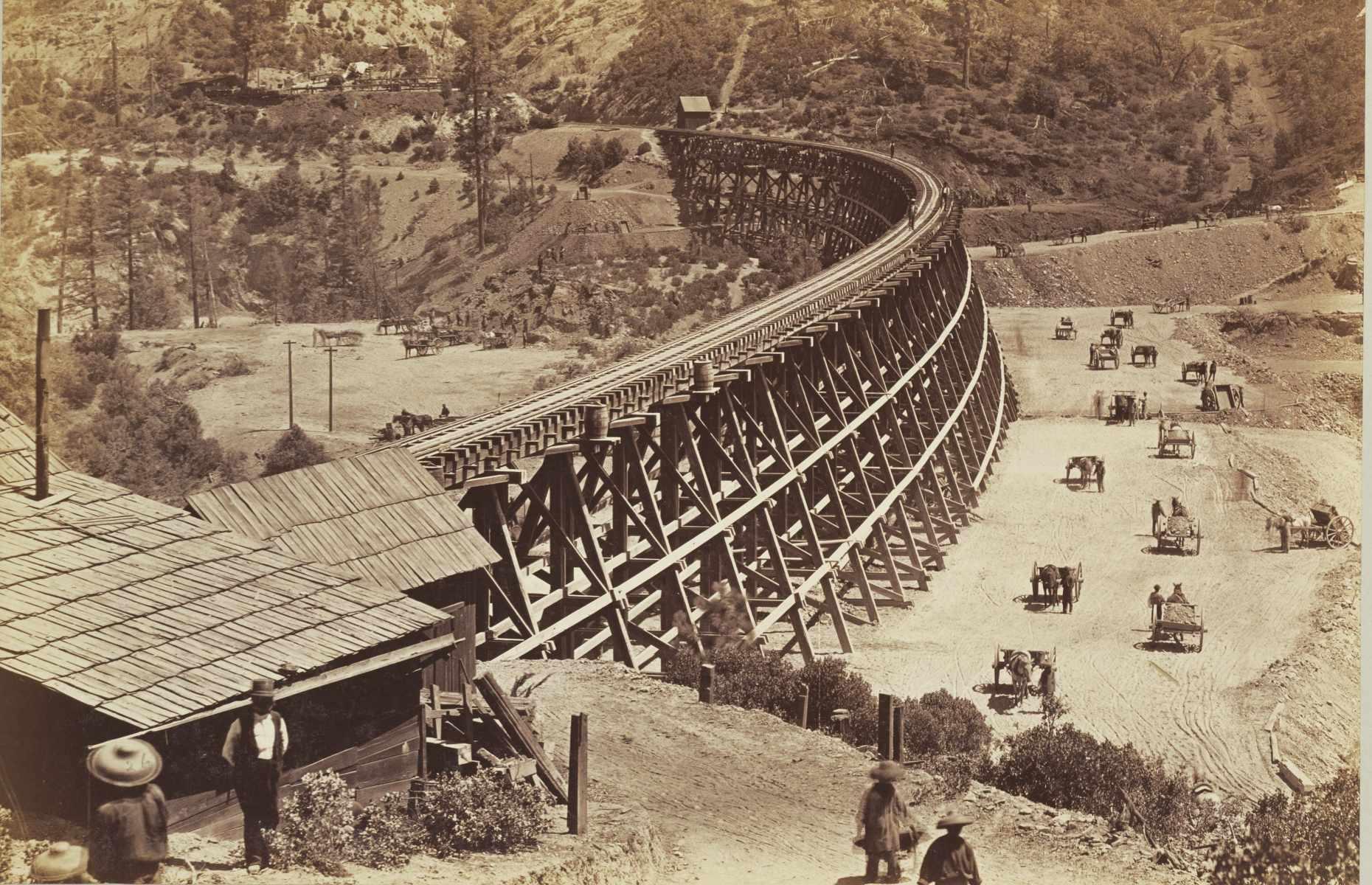 1867: The Secret Town trestle