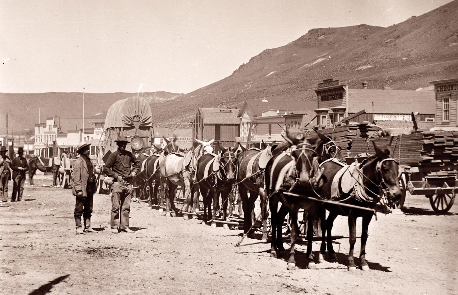 Then: Bodie, California, USA