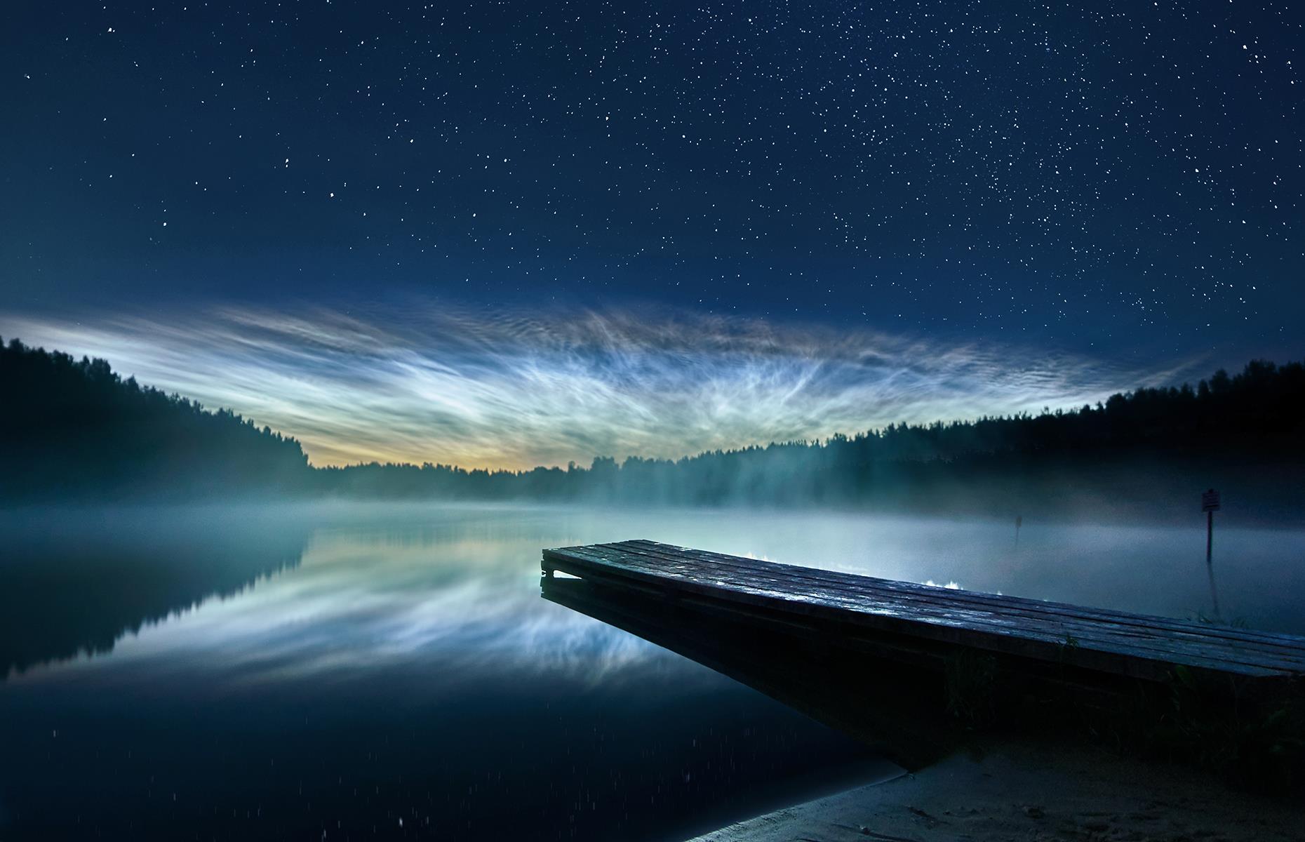 Noctilucent clouds, Finland