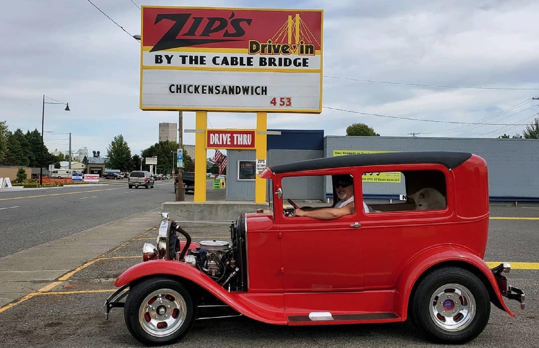 Washington: Zip’s by the Cable Bridge, Kennewick