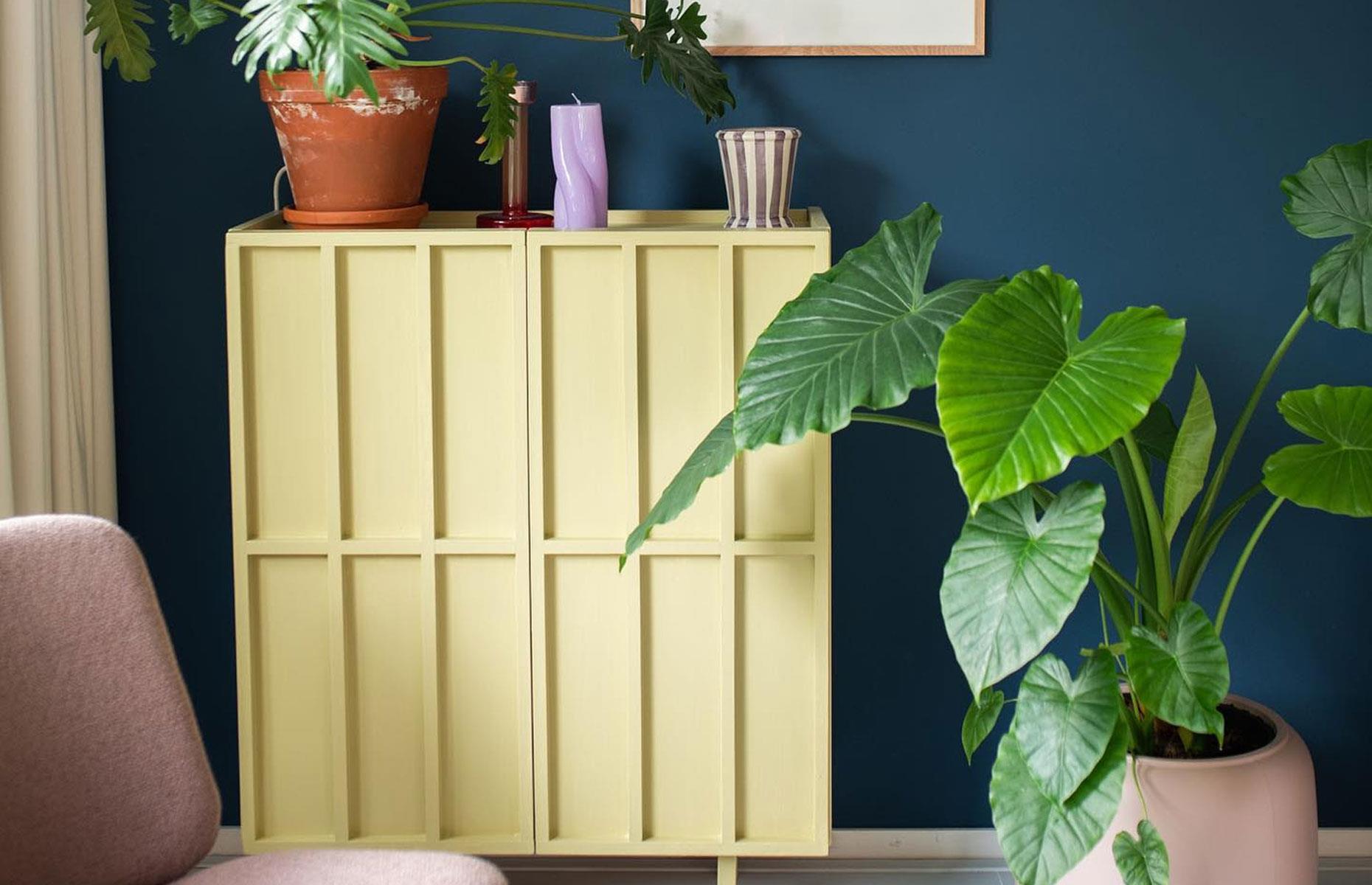 Finish an IVAR cabinet with framework