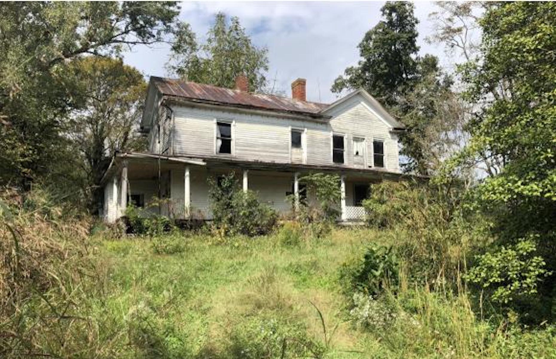 1920s farmhouse, Tennessee, USA: $69,500 (£56k)