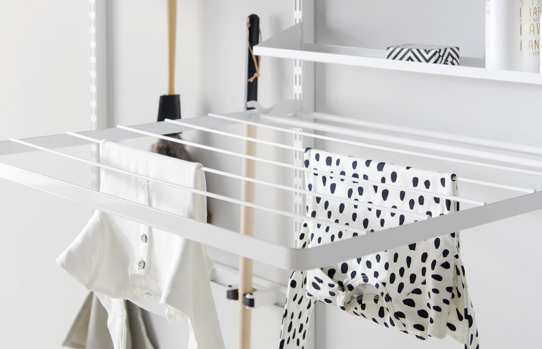Install a classic clothes airer