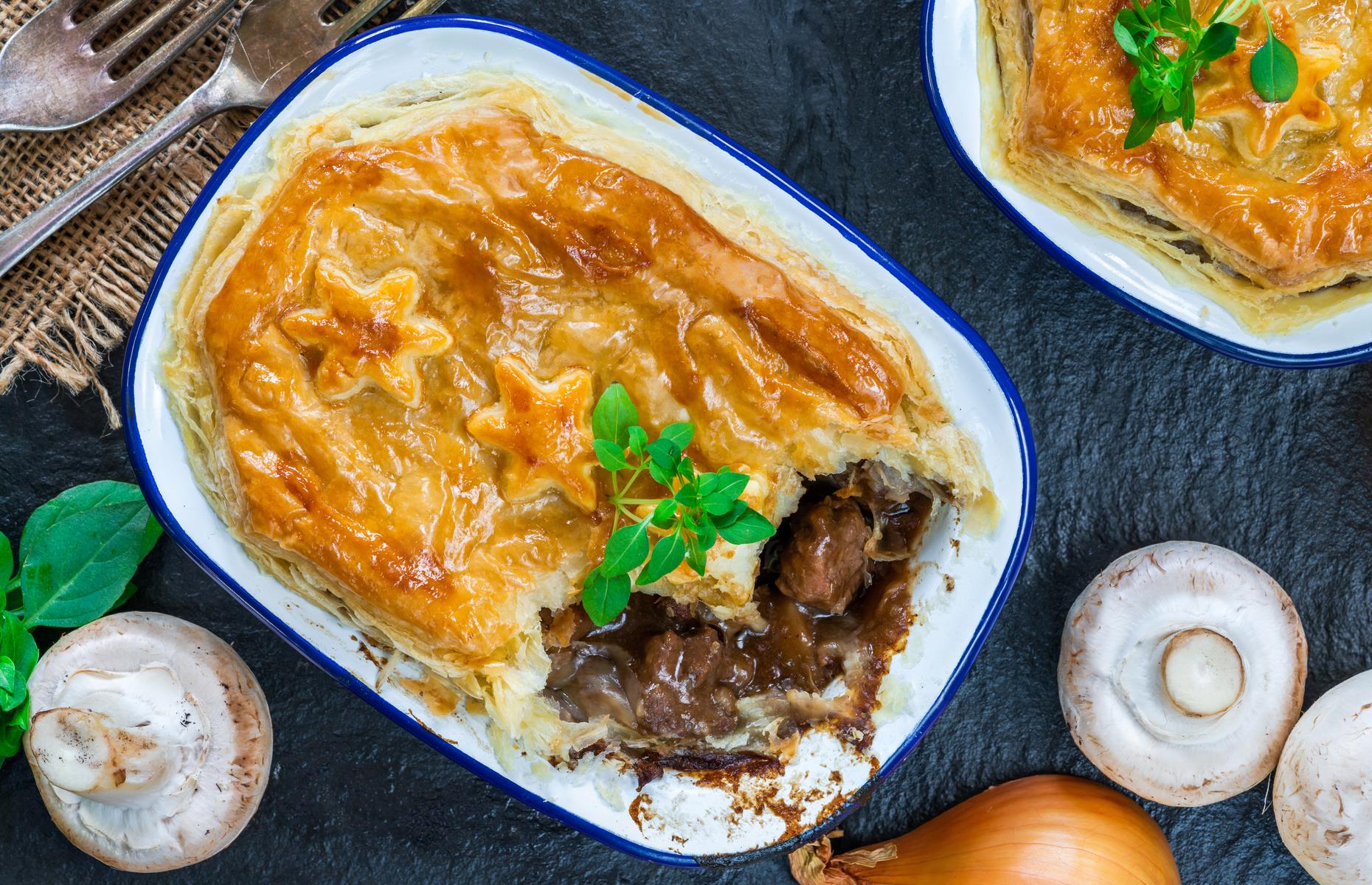 Steak and ale pie