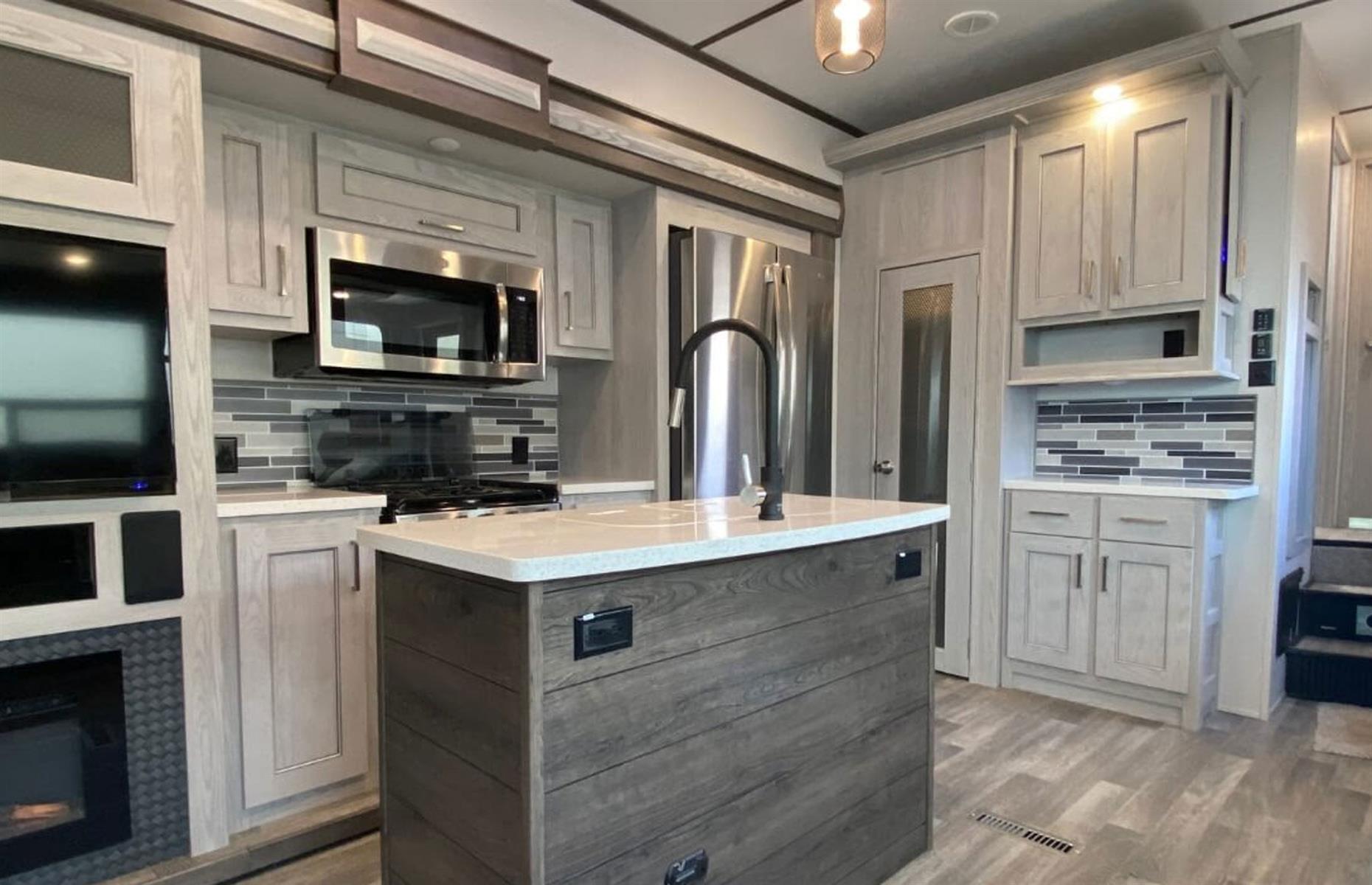 Big but beige interiors
