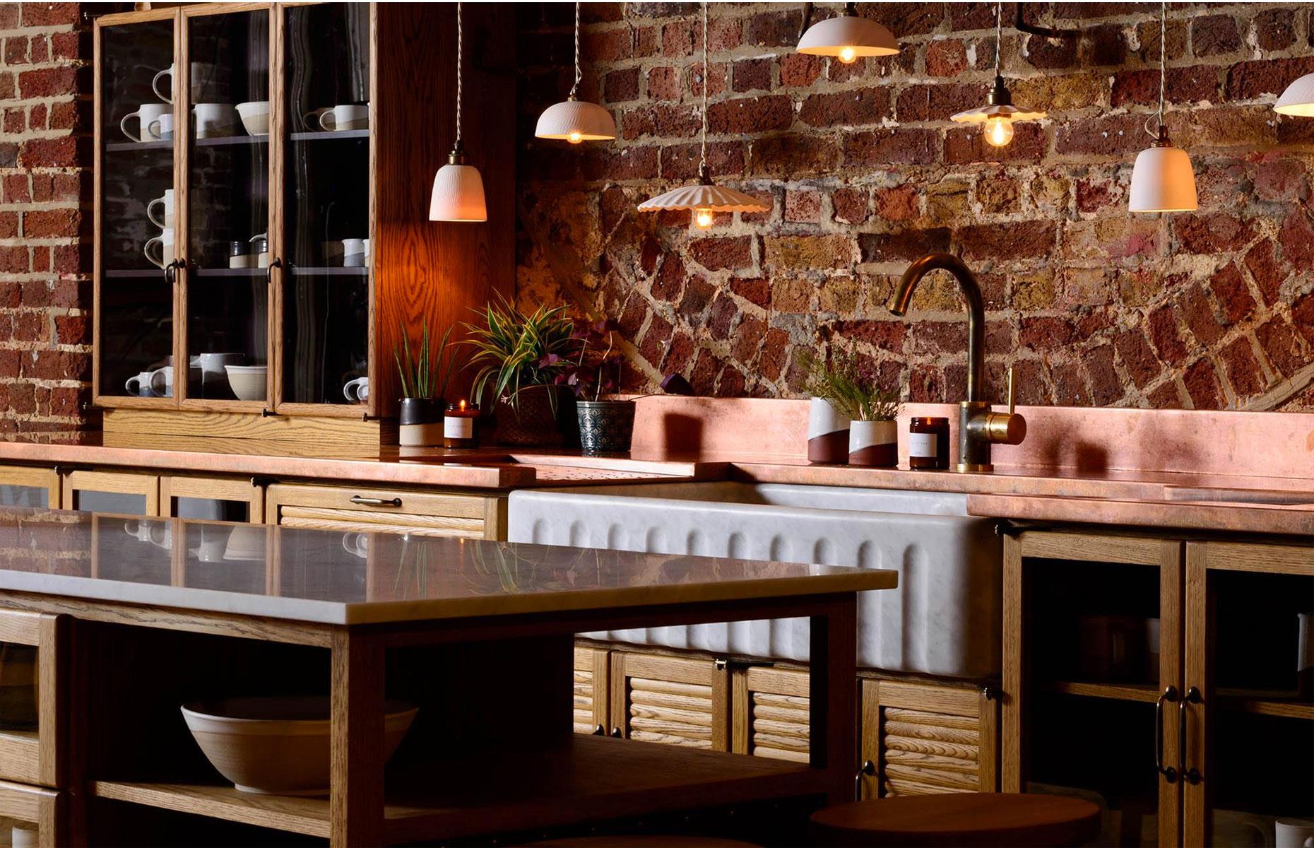 Eclectic pendant lighting