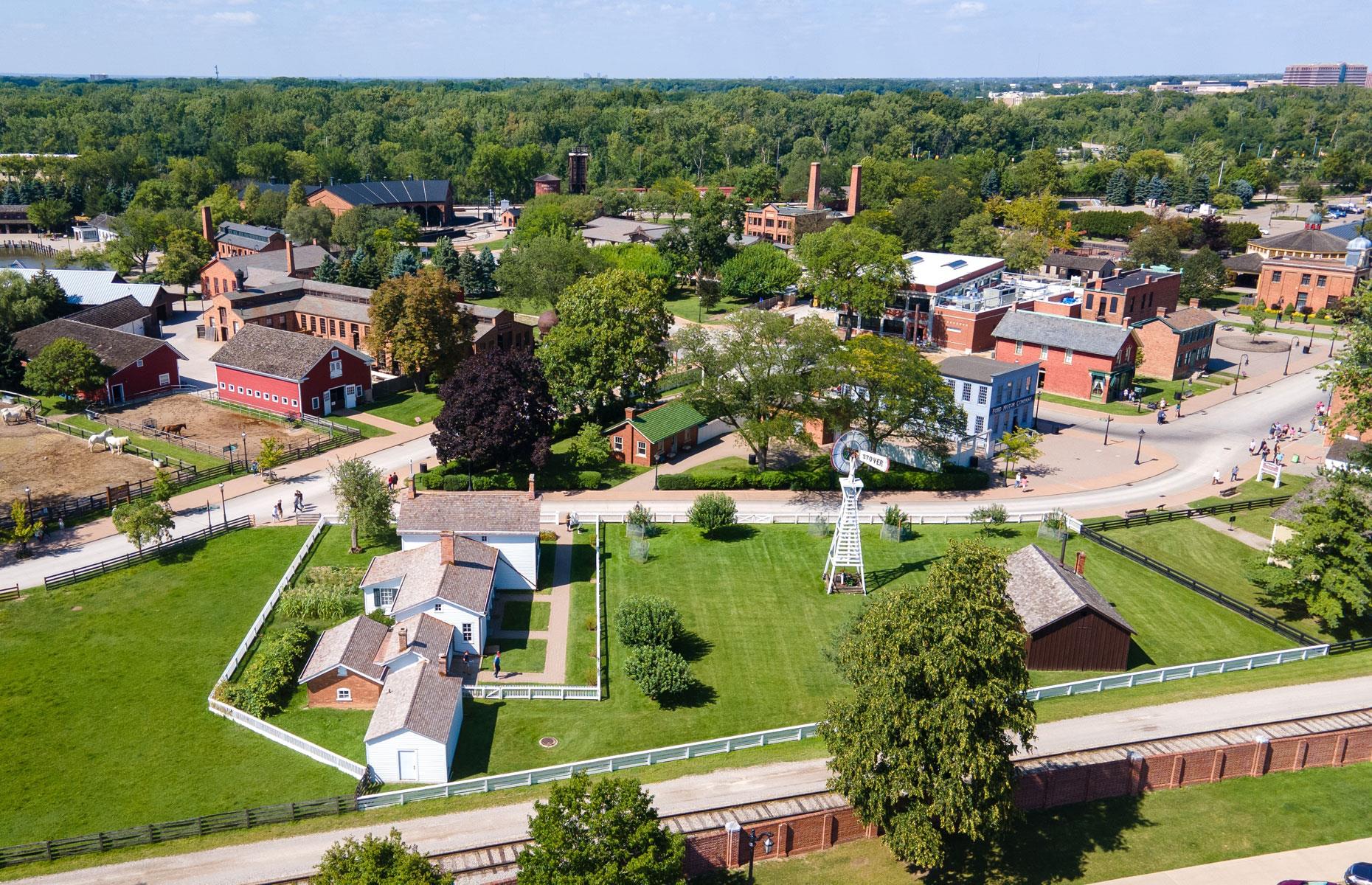 Greenfield Village in Dearborn, Michigan