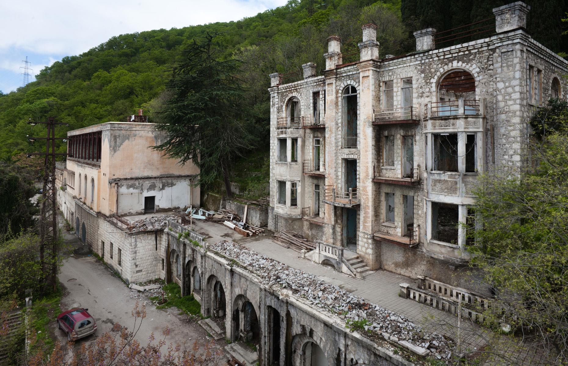 Фото абхазия после войны