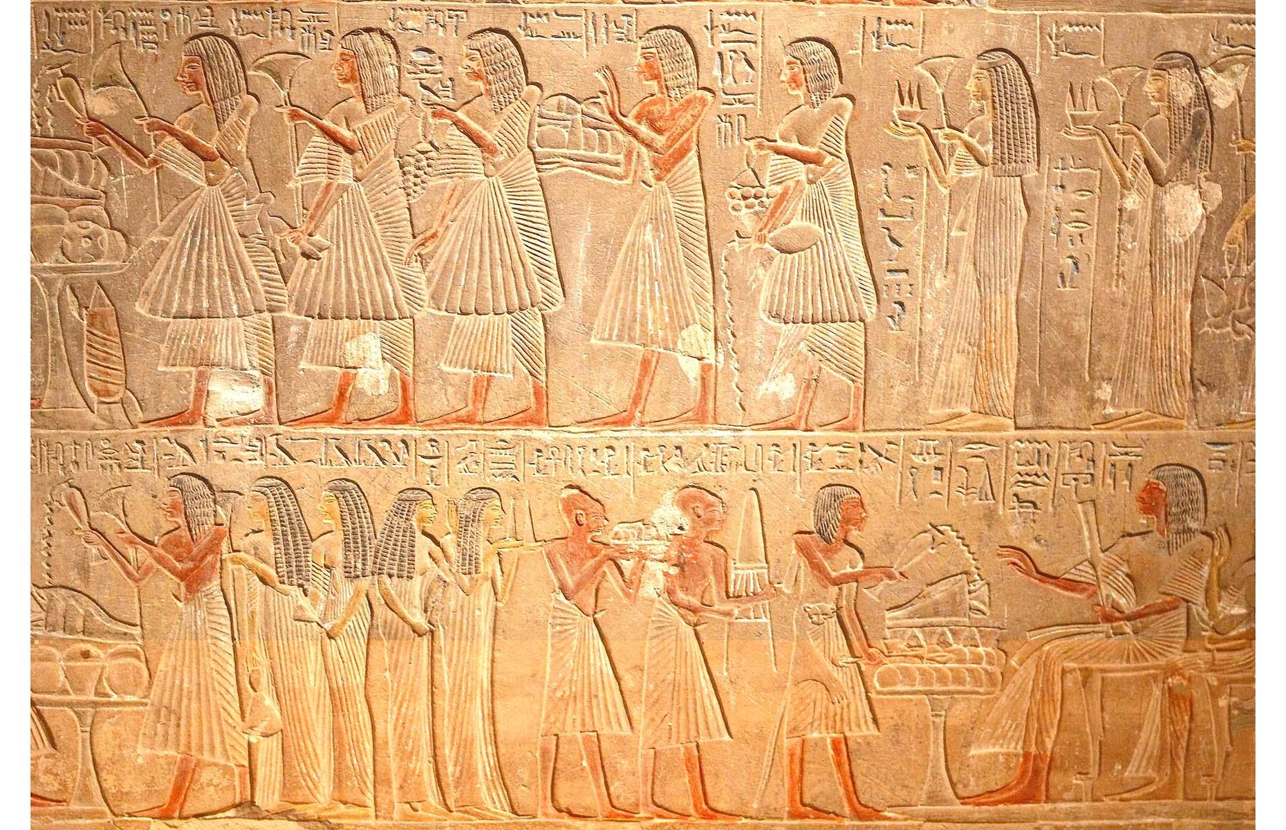 Pyramid-building had fallen out of favour by the New Kingdom