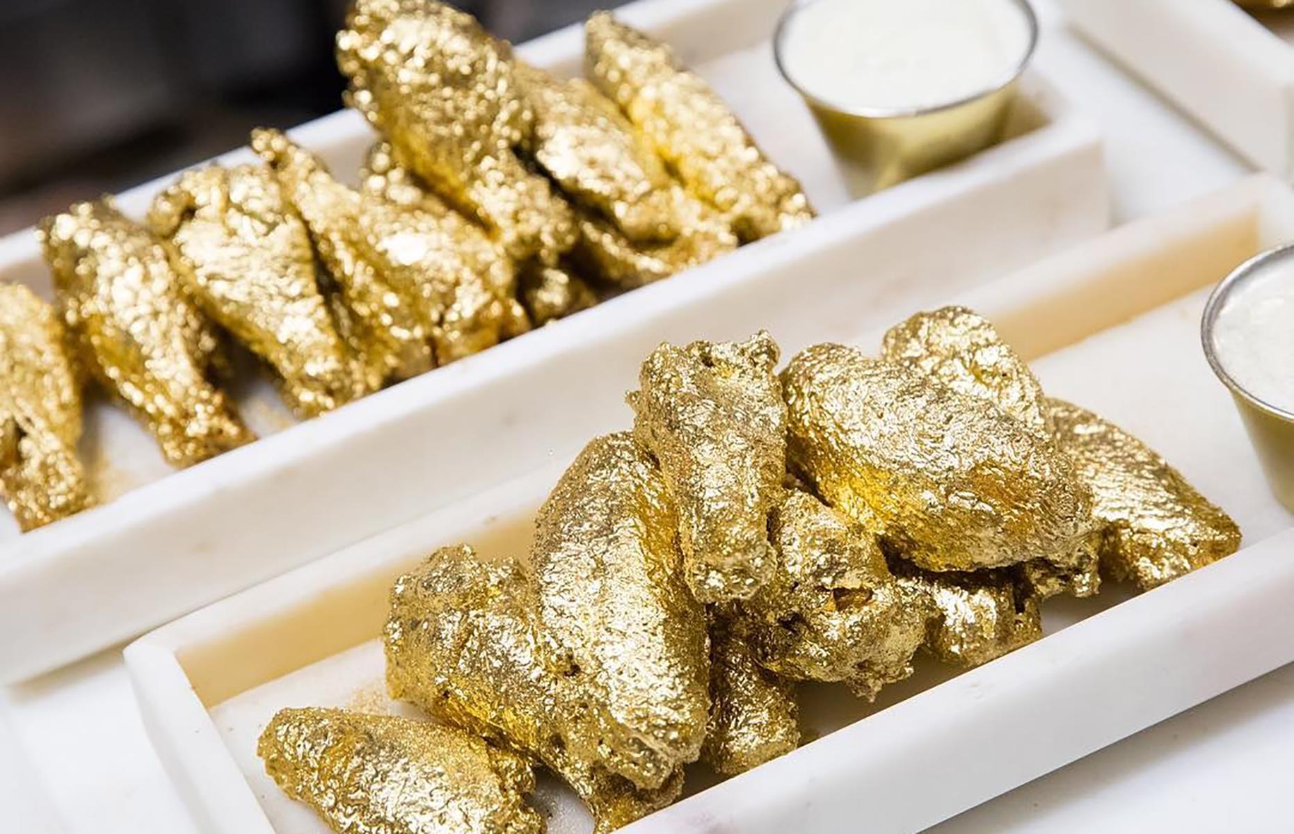 13. Gold chicken wings