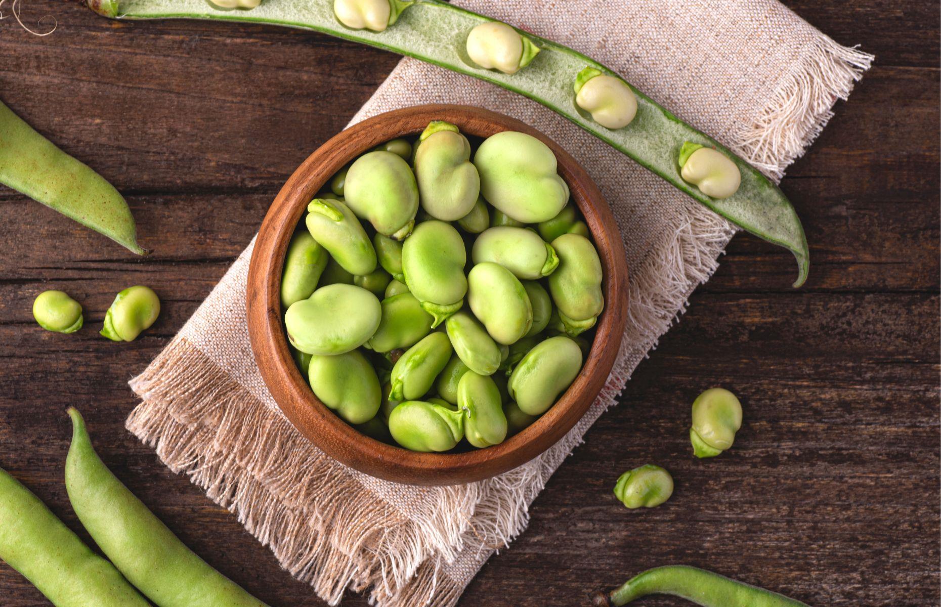 12. Broad beans 