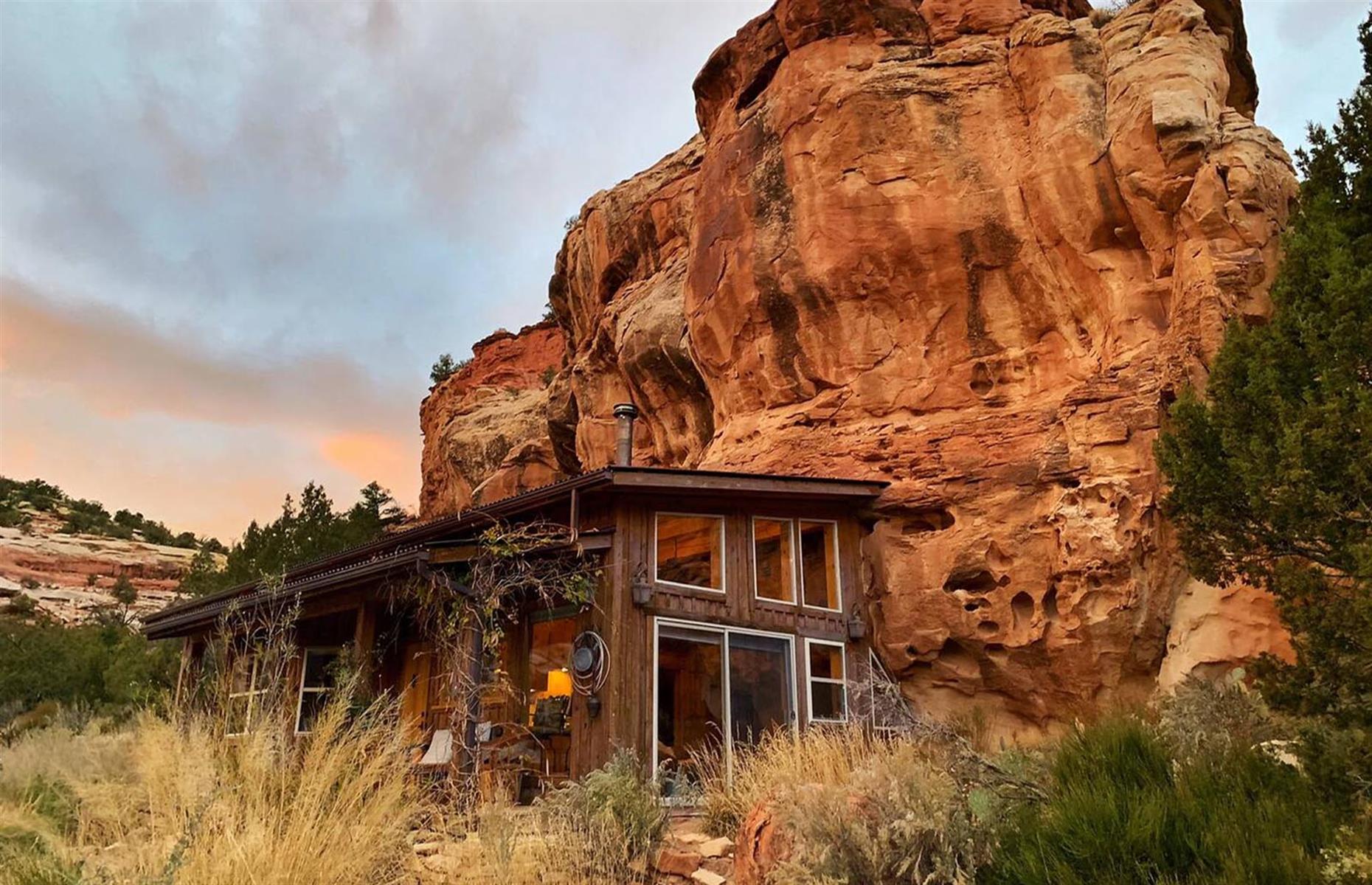 Canyon cliff house, Cortez, Colorado