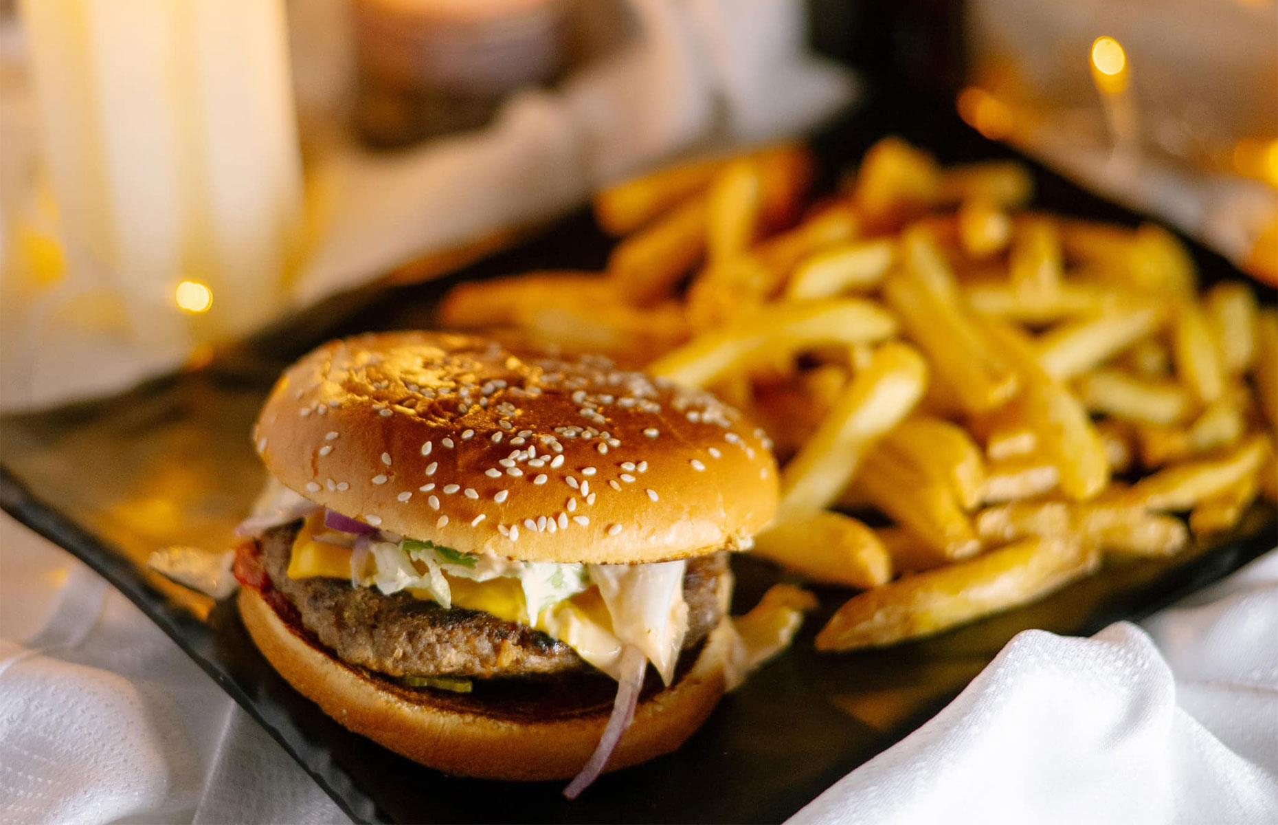Fast food with European flavour