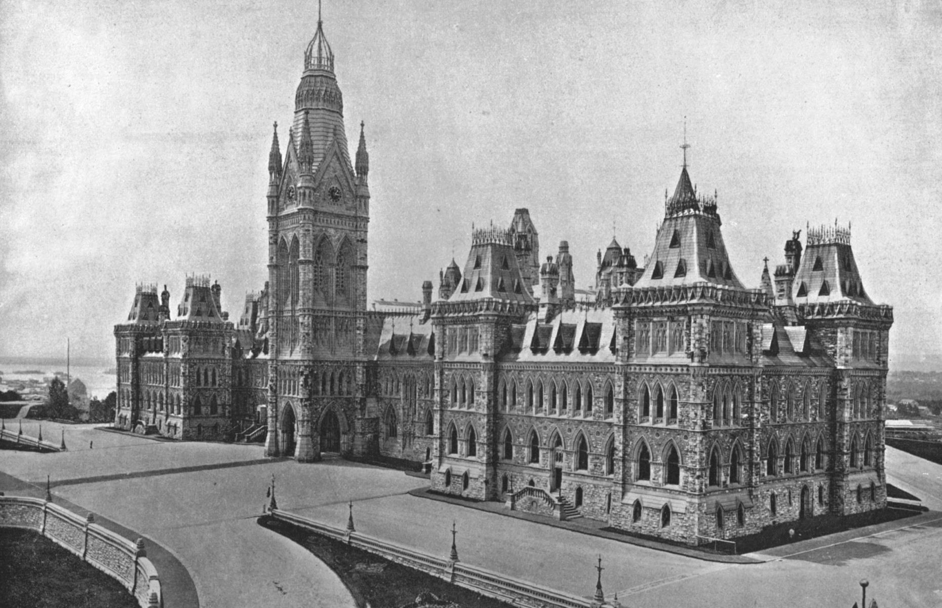 Then: House of Commons, Ottawa, Ontario