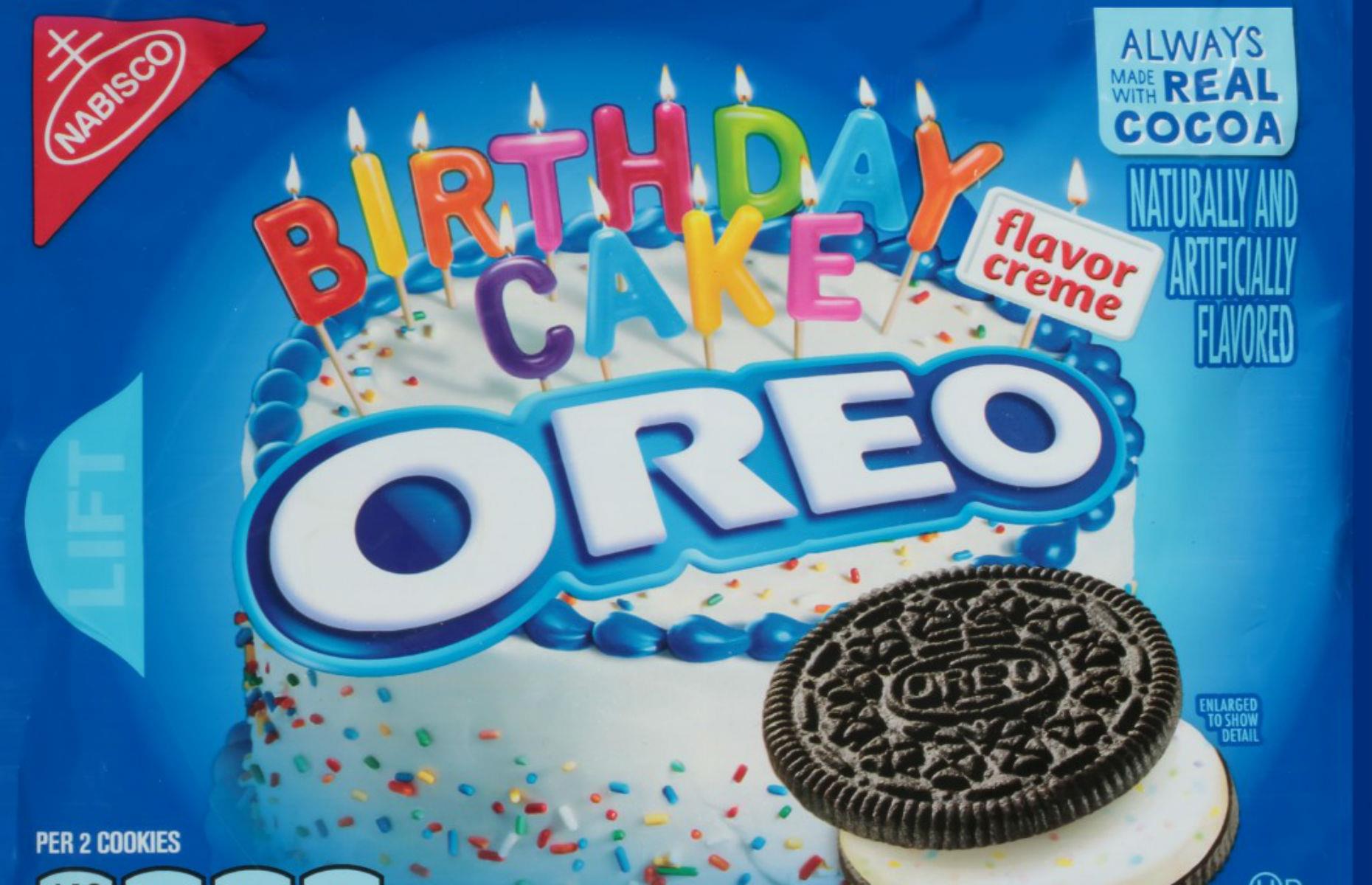 41. Oreo Birthday Cake Cookies