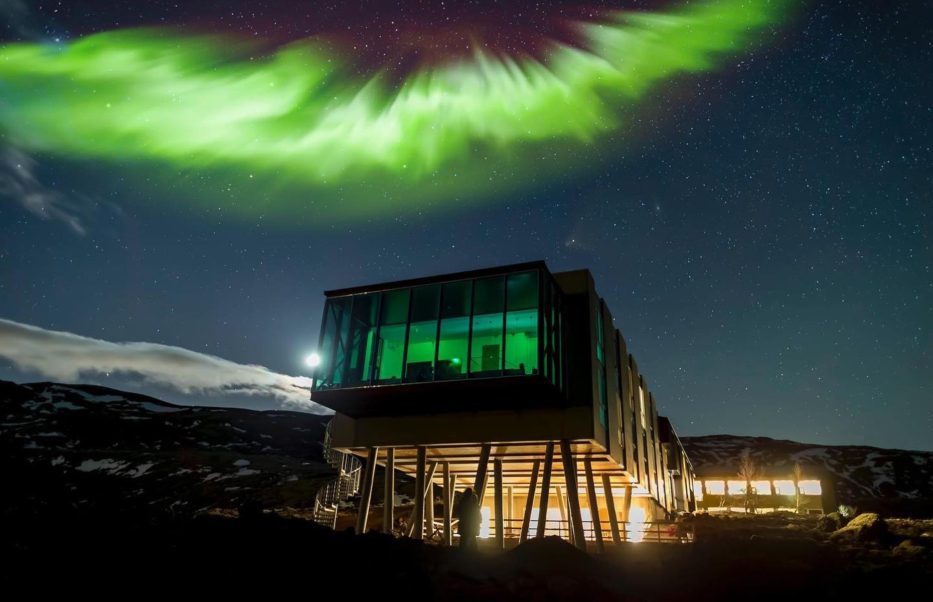 Northern Lights, Selfoss, Iceland
