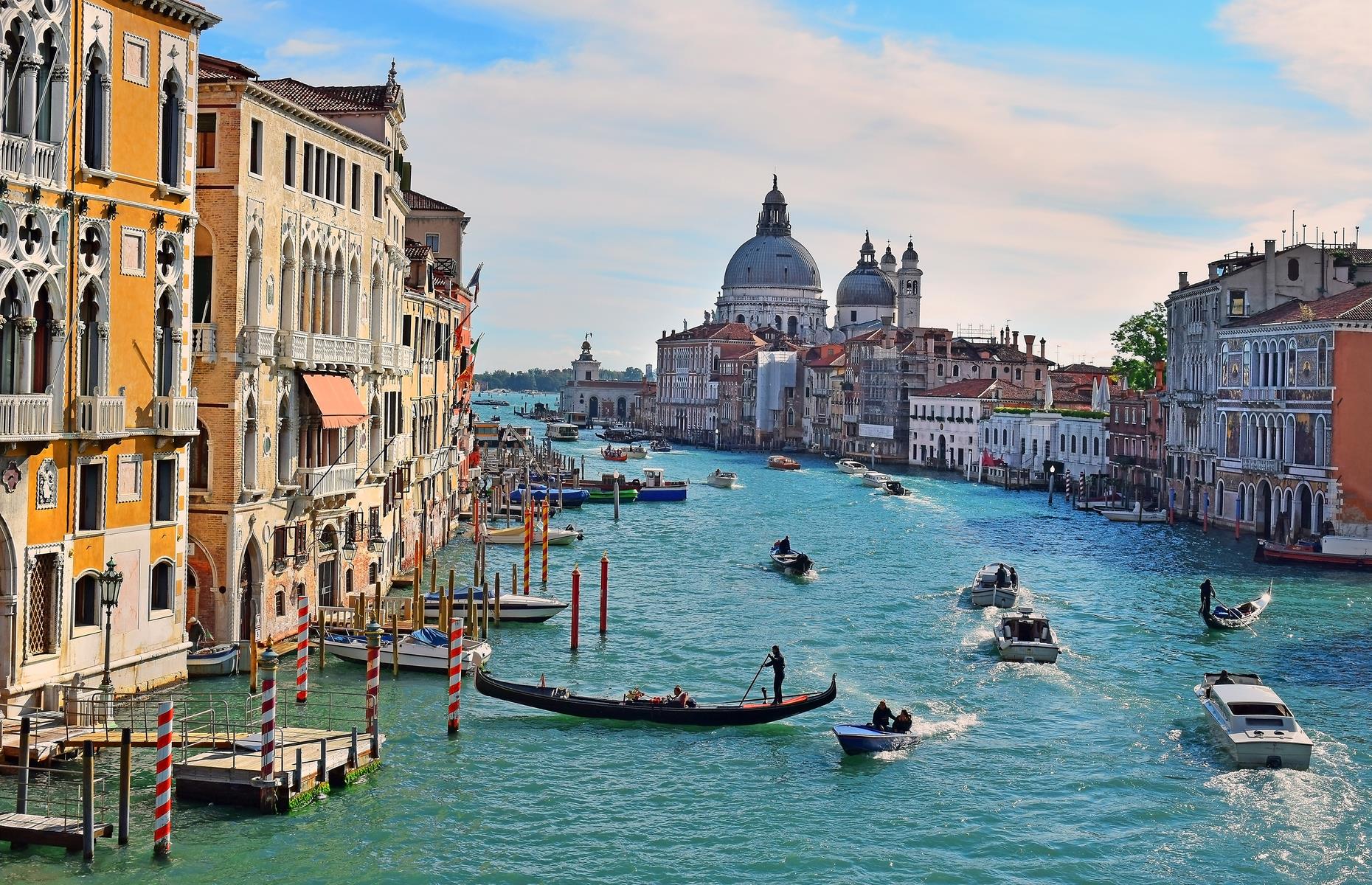 Accademia Bridge, Venice, Italy